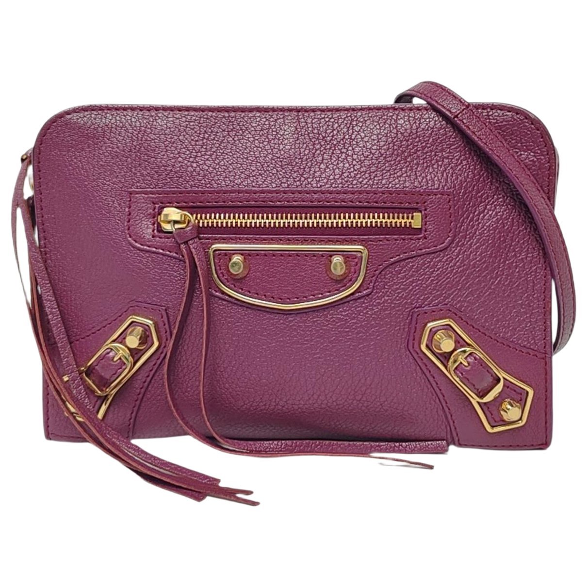 Leather crossbody bag