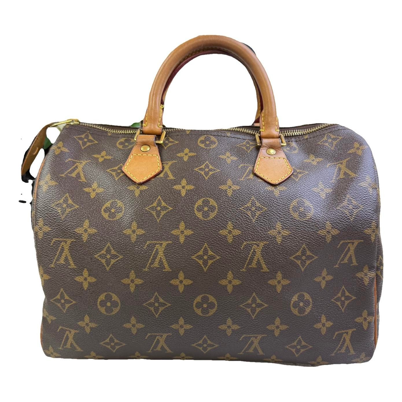 Speedy leather handbag