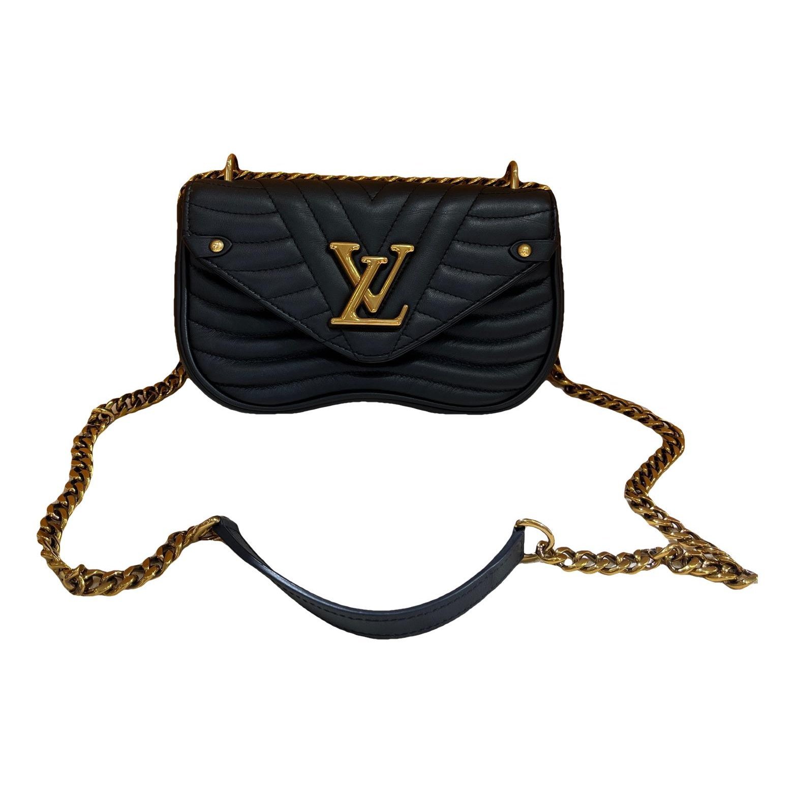 New Wave leather handbag
