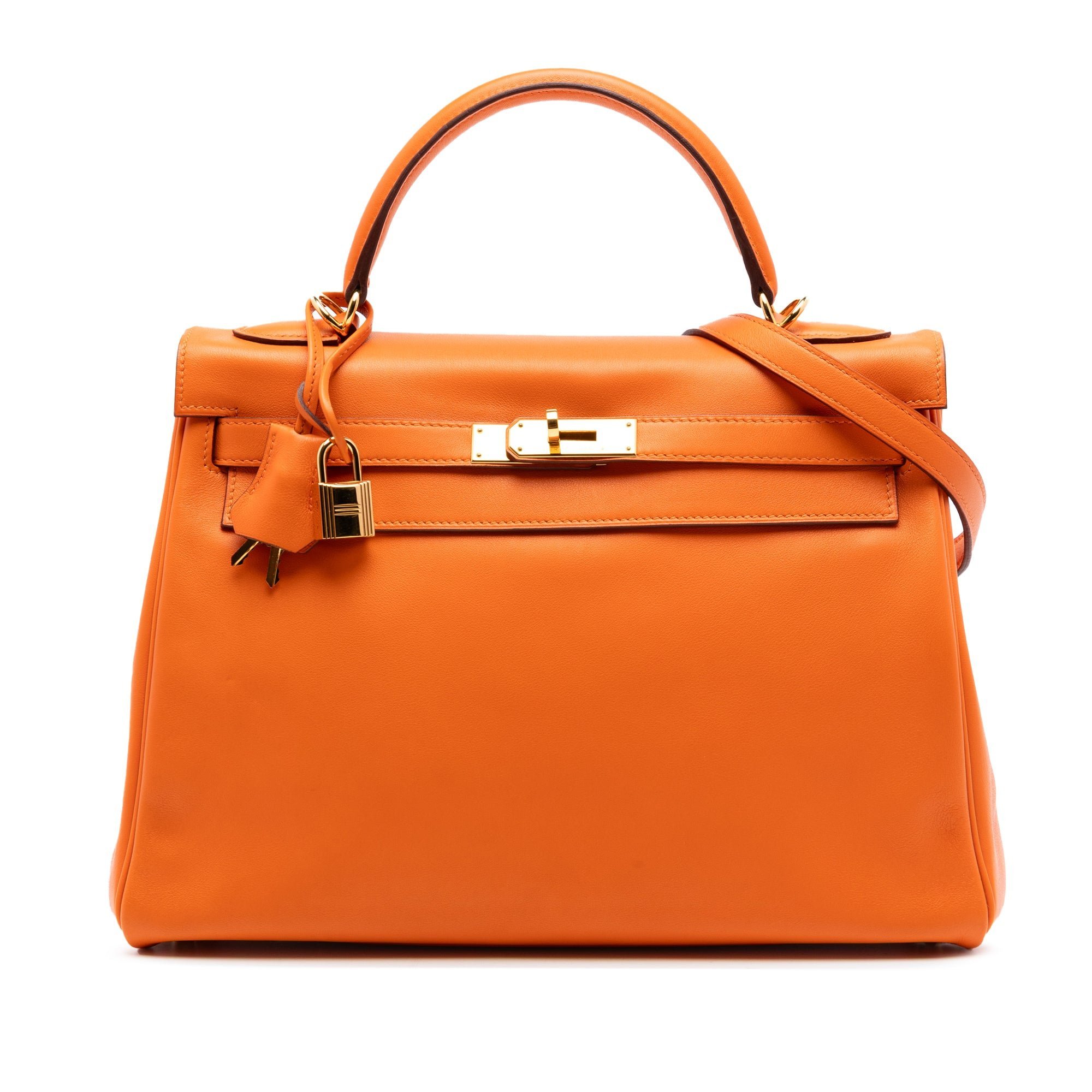 Leather handbag