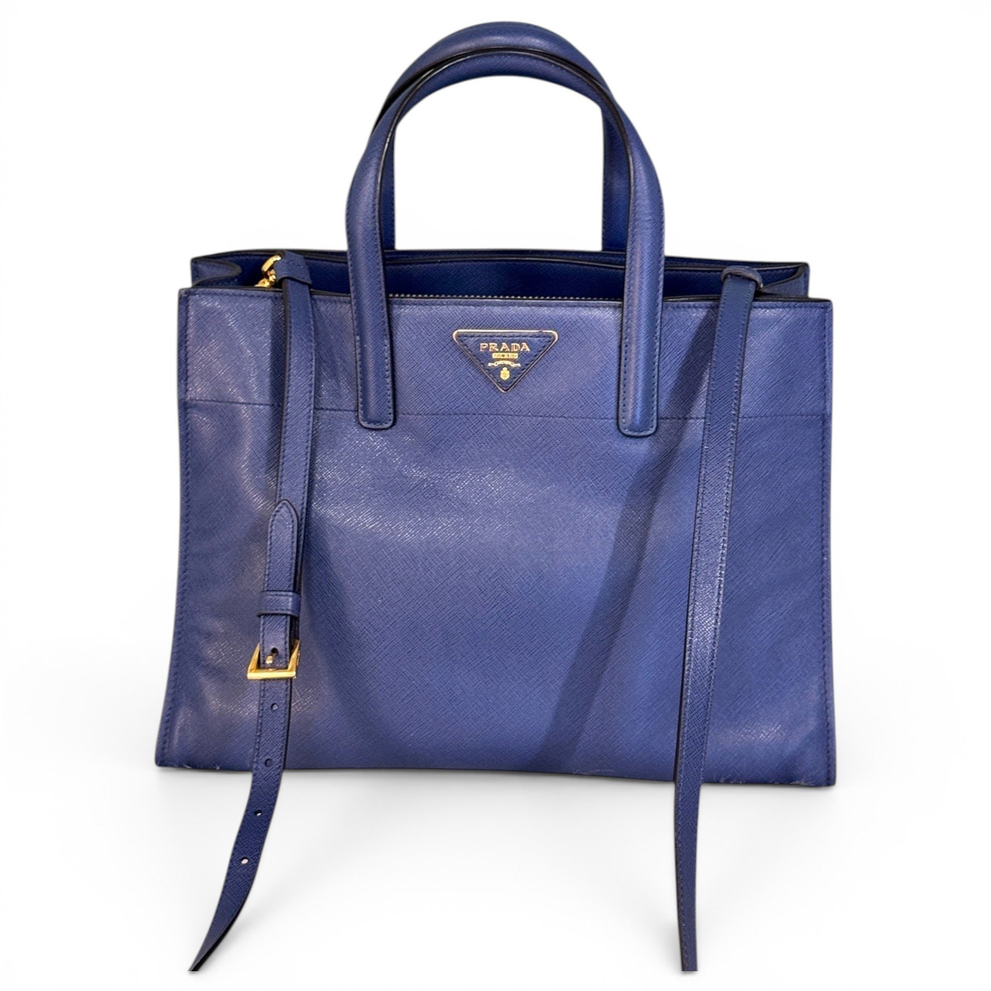 Leather tote