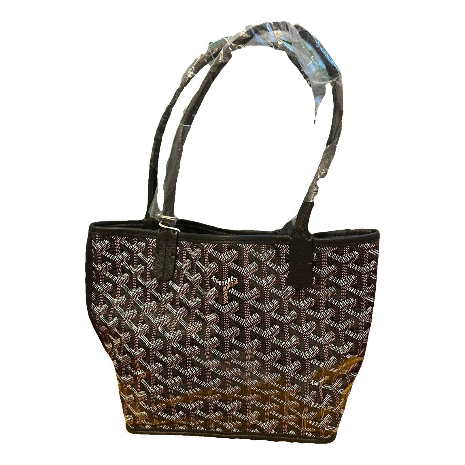Goyard Anjou leather handbag