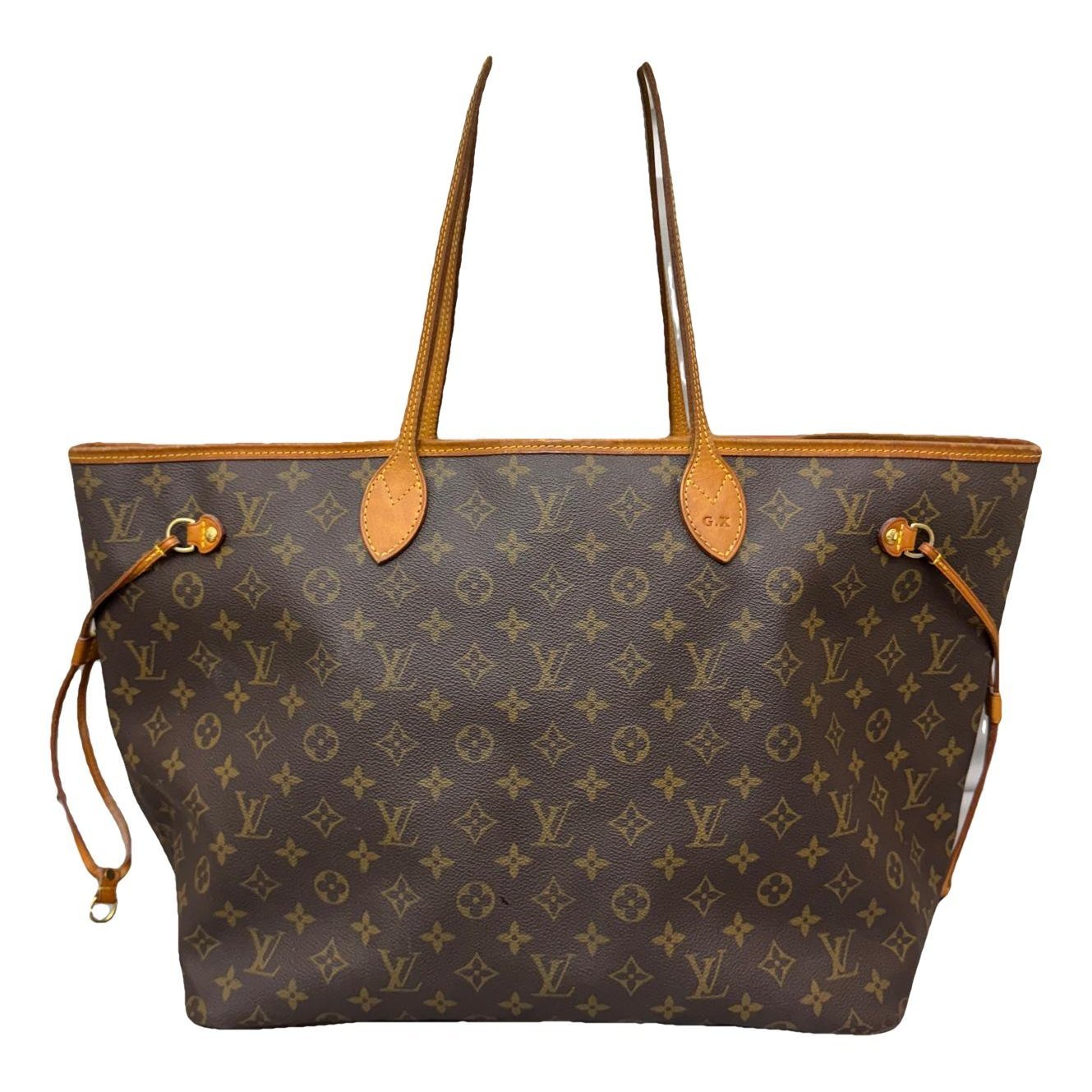 Neverfull leather tote