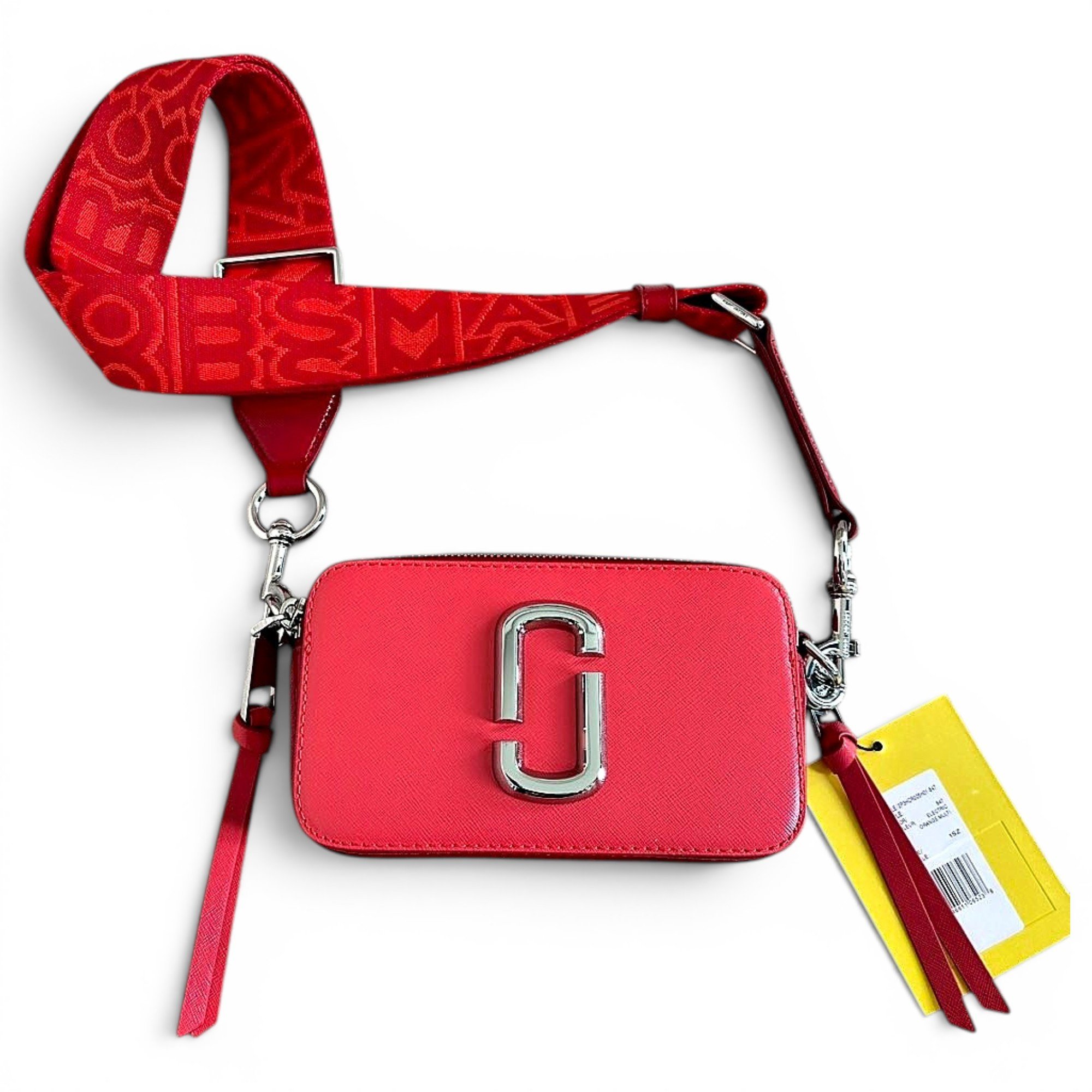 Snapshot leather crossbody bag