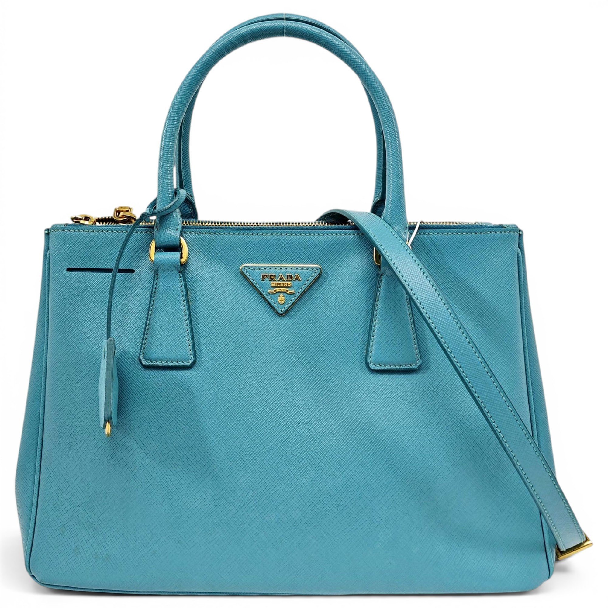 Galleria leather handbag