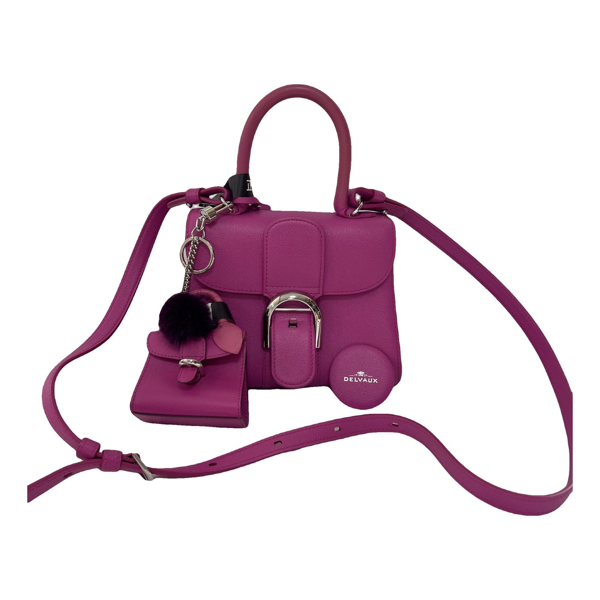 Brillant leather handbag