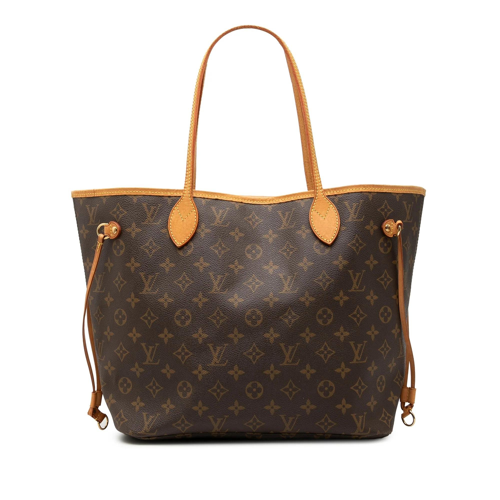 Neverfull leather tote