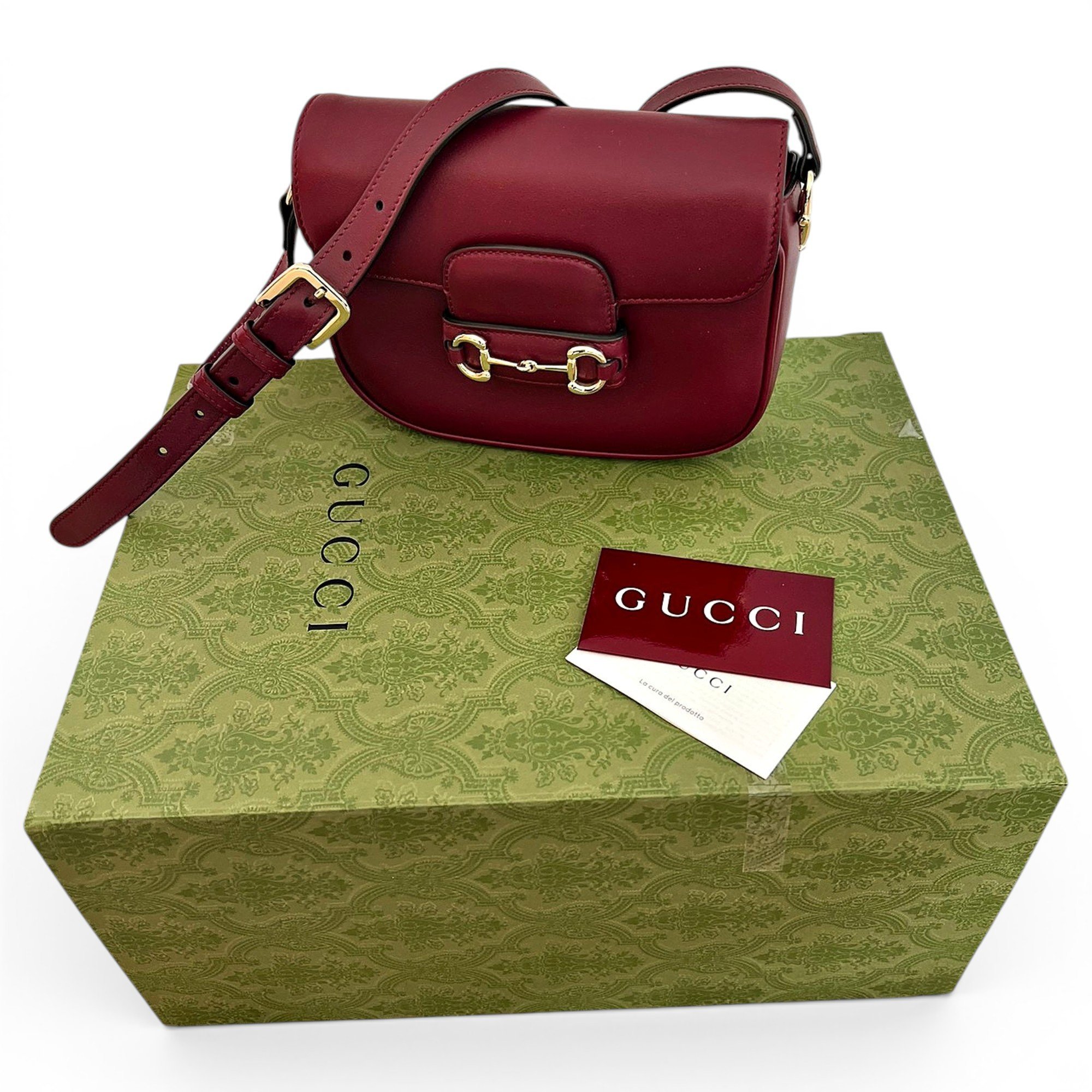 1955 leather handbag