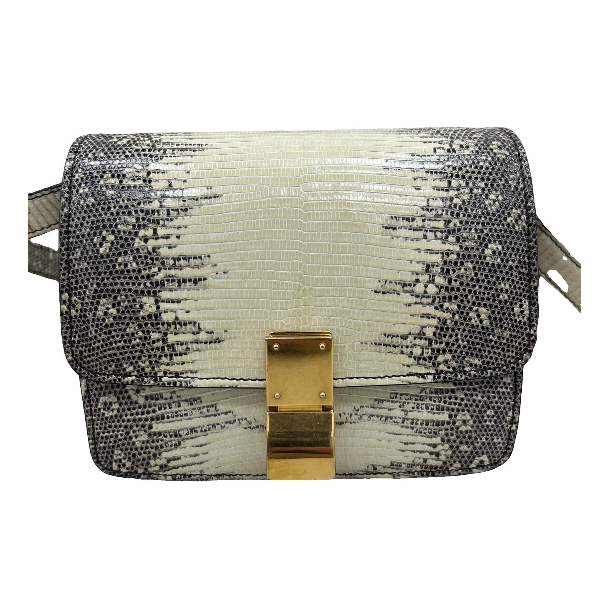 Classic leather crossbody bag