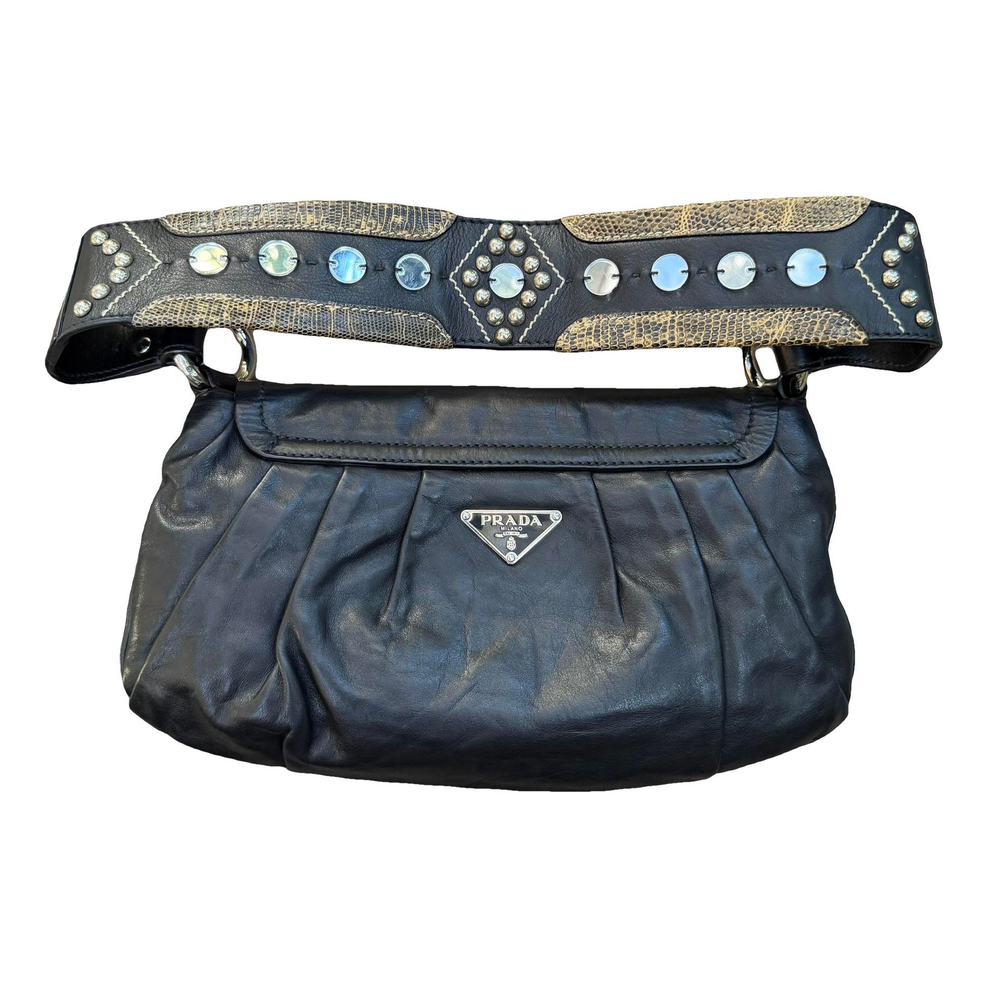 Leather handbag