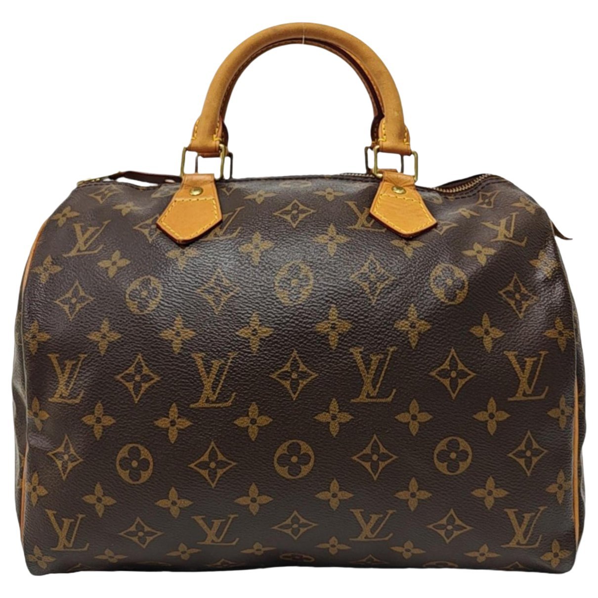 Louis Vuitton Nano Speedy / Mini HL leather handbag