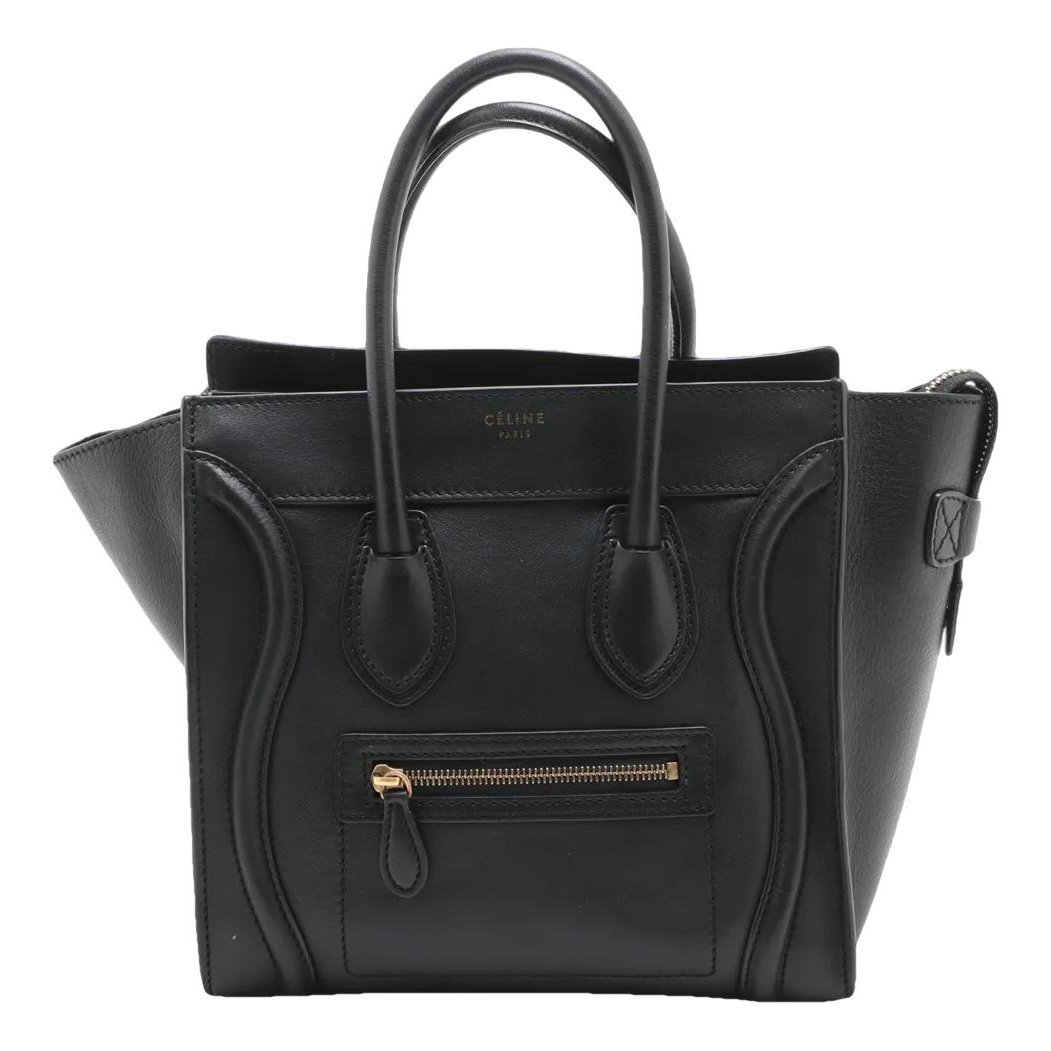 Luggage leather handbag