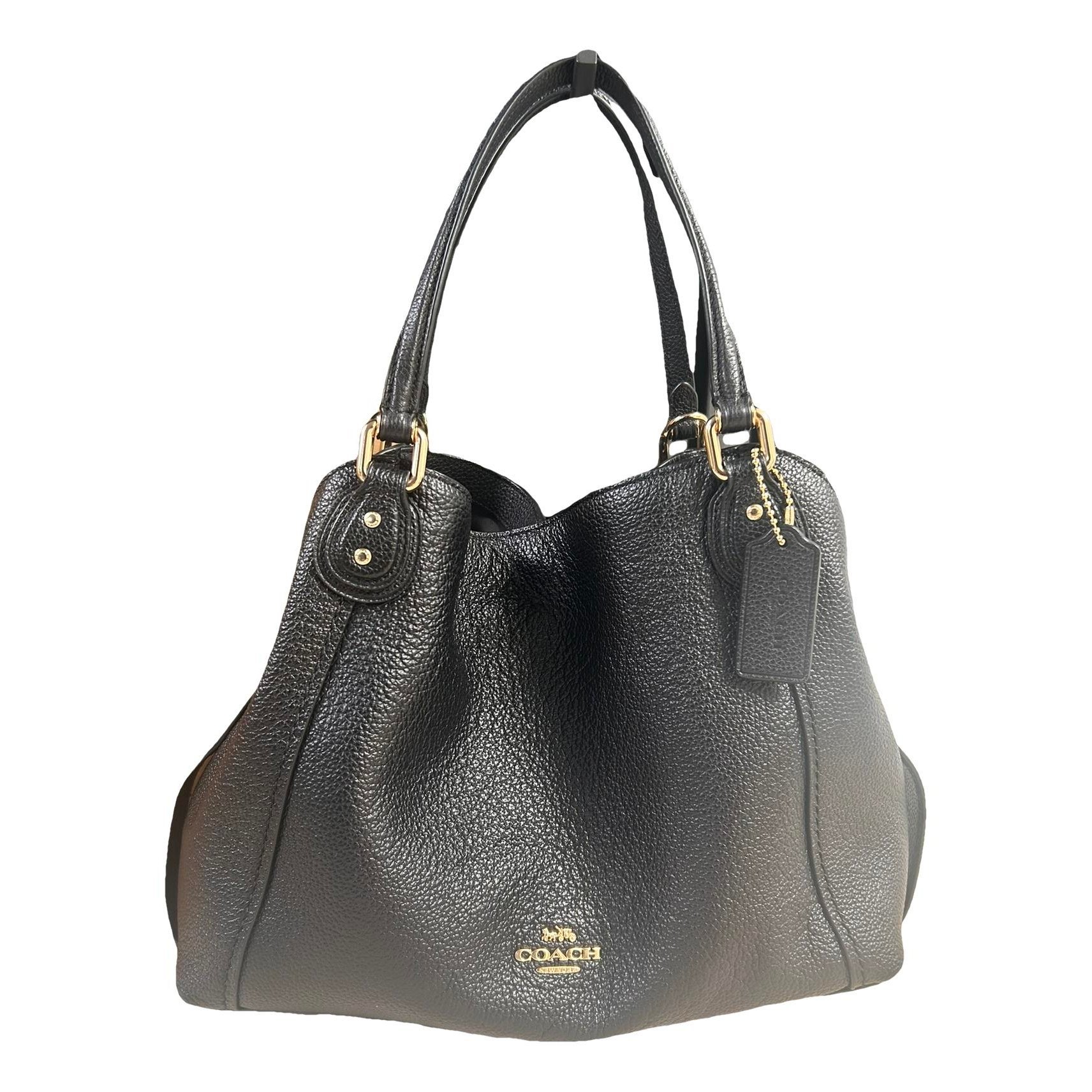 Edie leather handbag