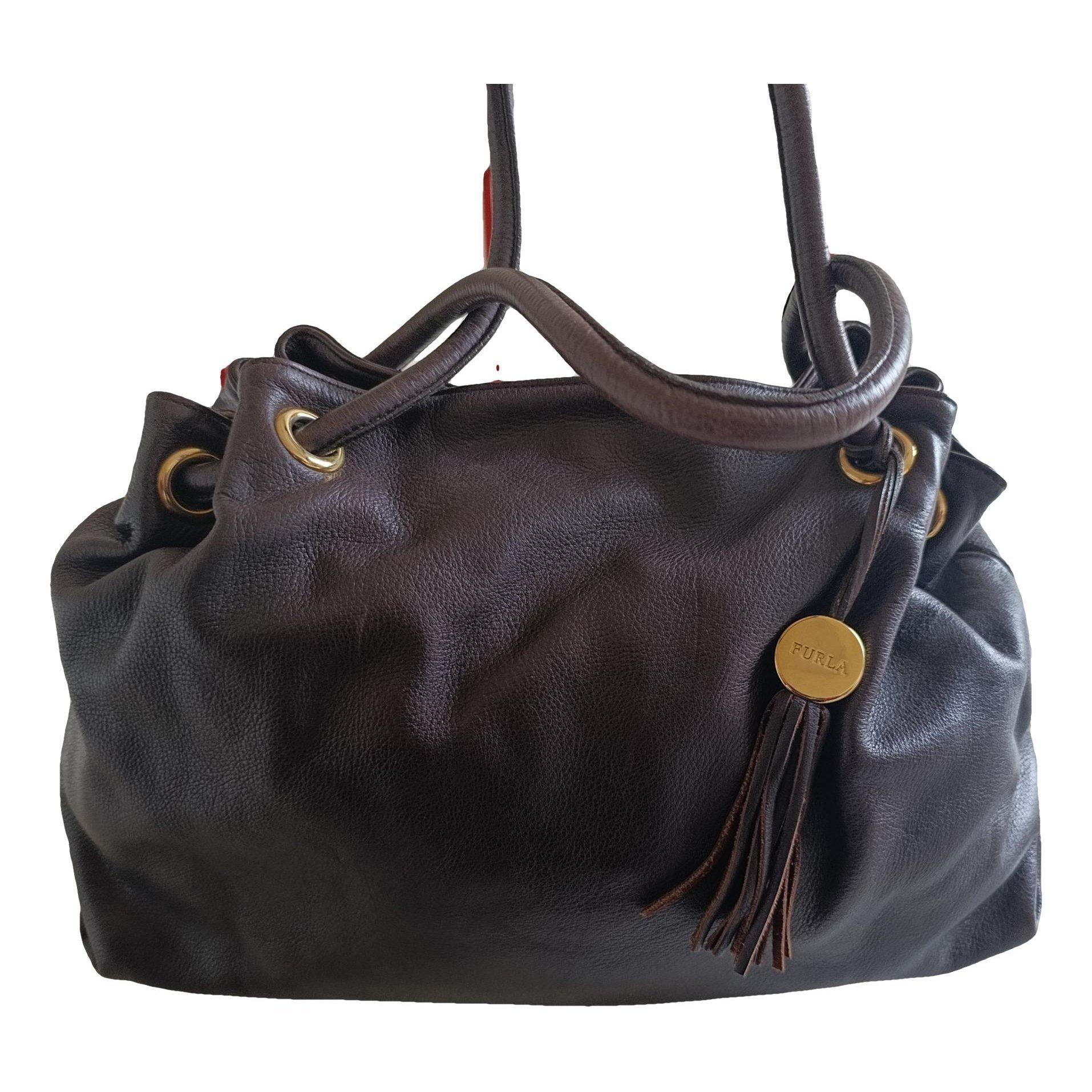 Leather handbag