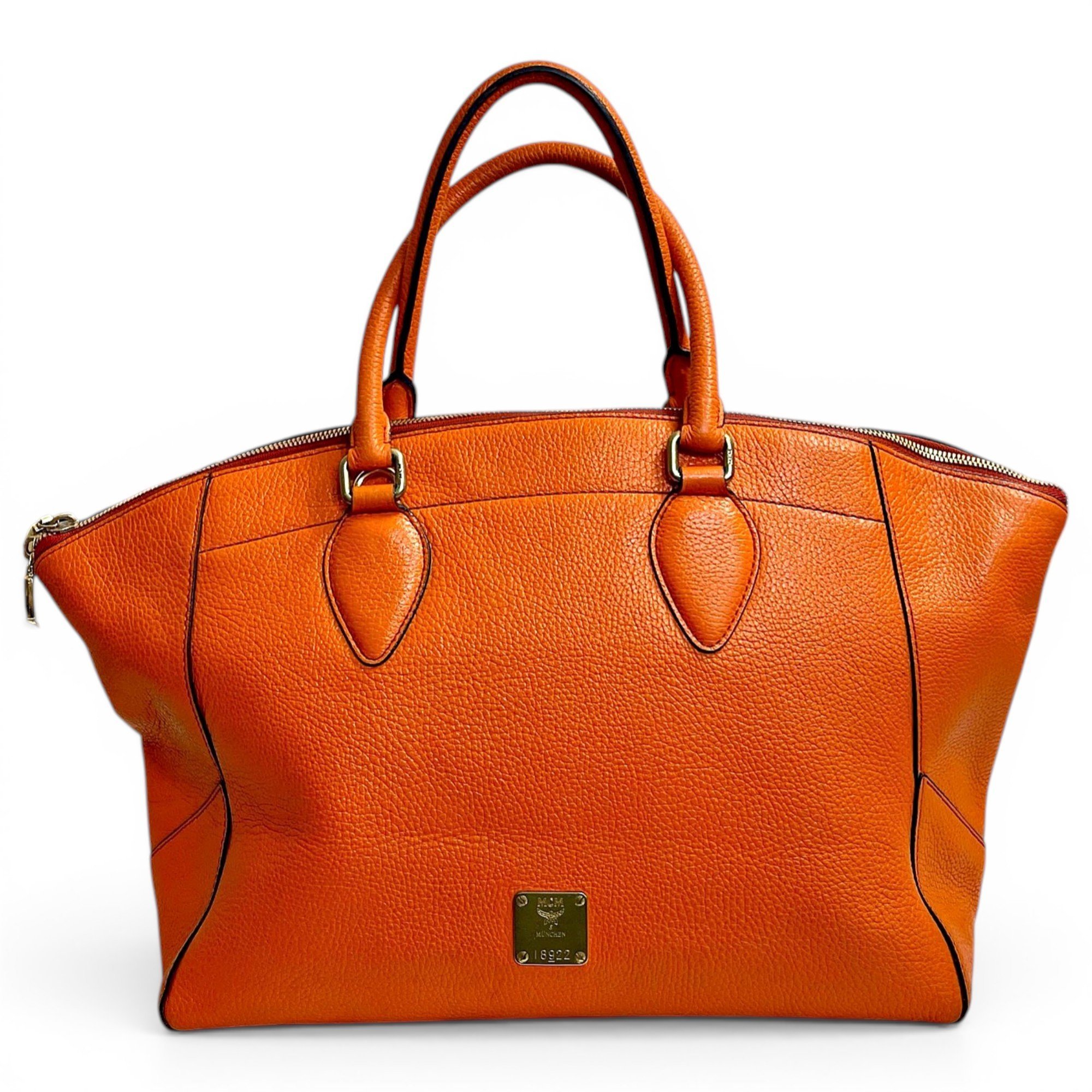 MCM Milla leather handbag