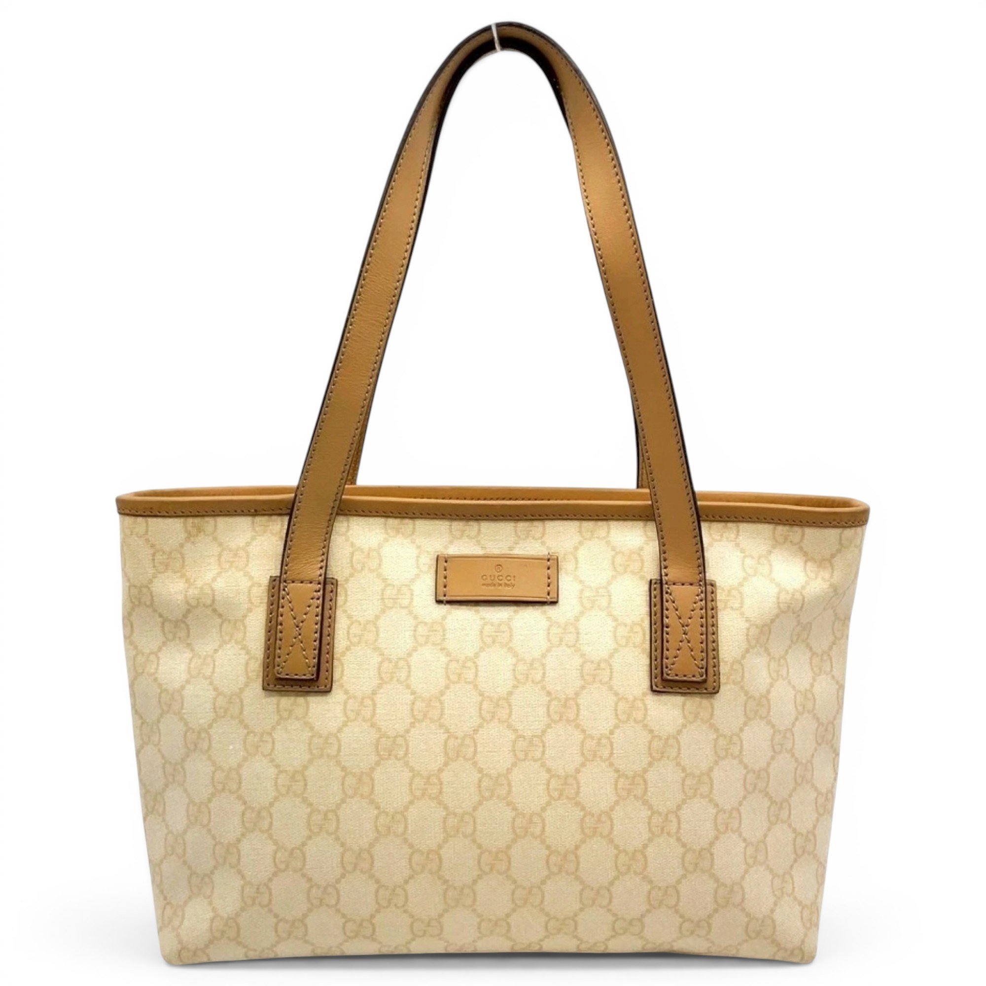 Leather tote