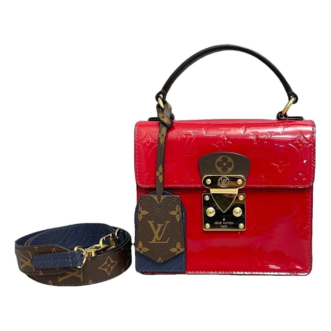 Spring street patent leather handbag