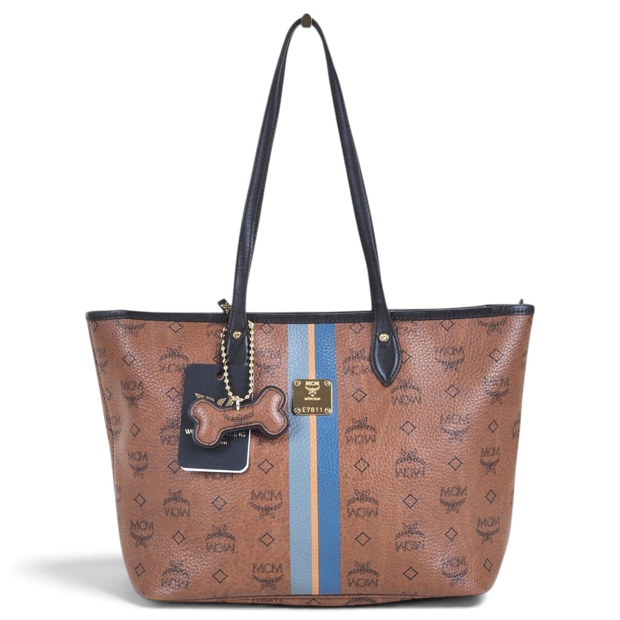 Leather tote