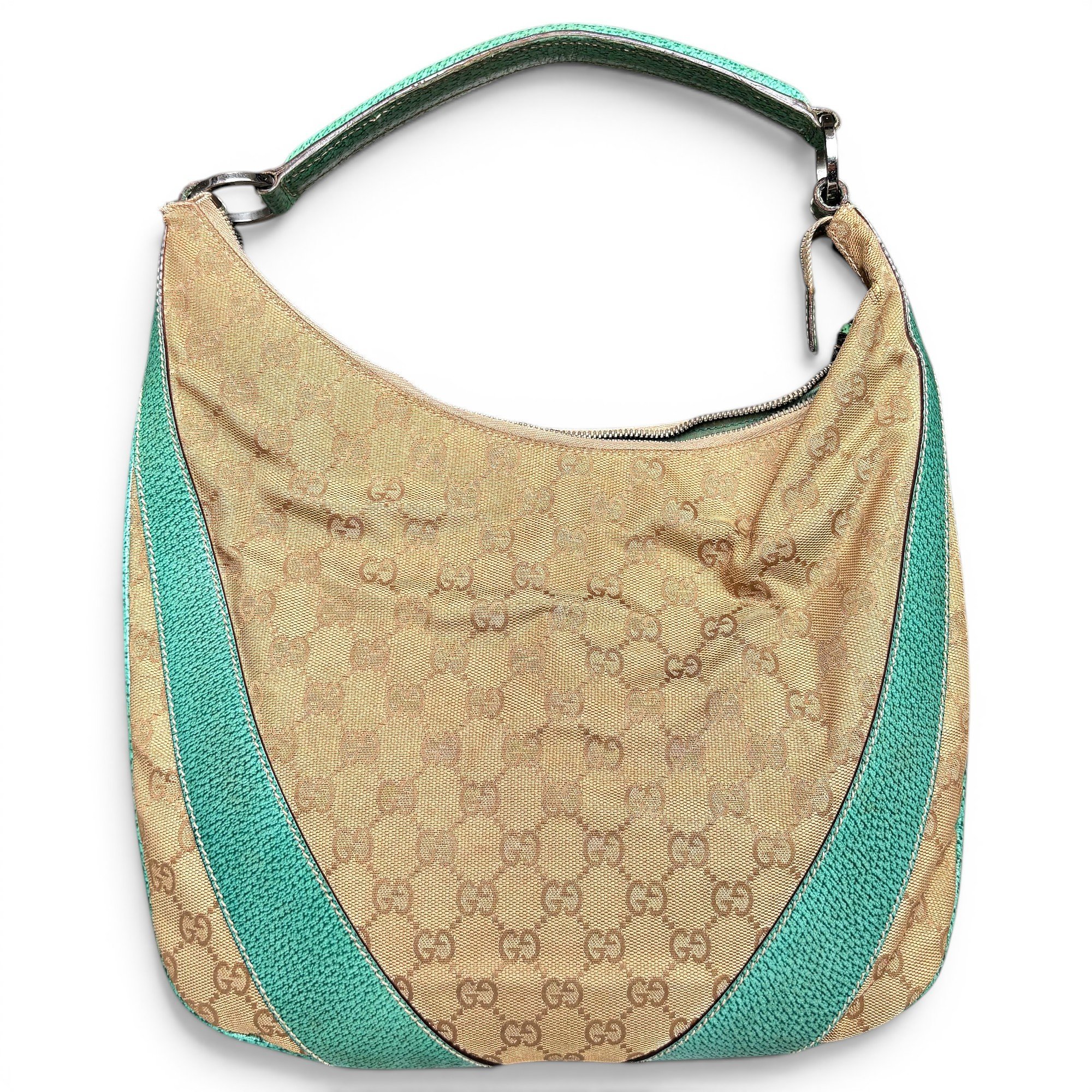 Hobo leather handbag