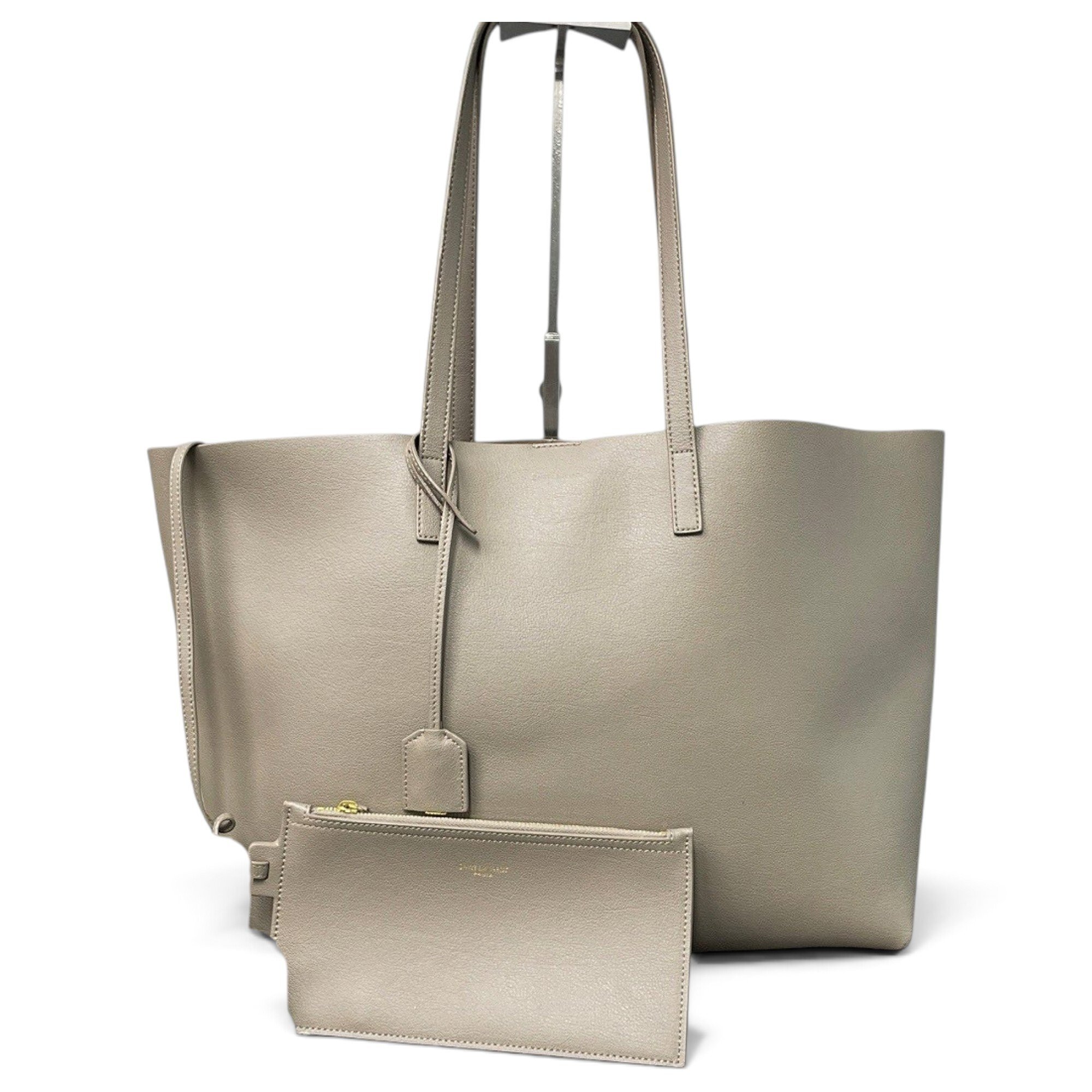 Shopping leather tote