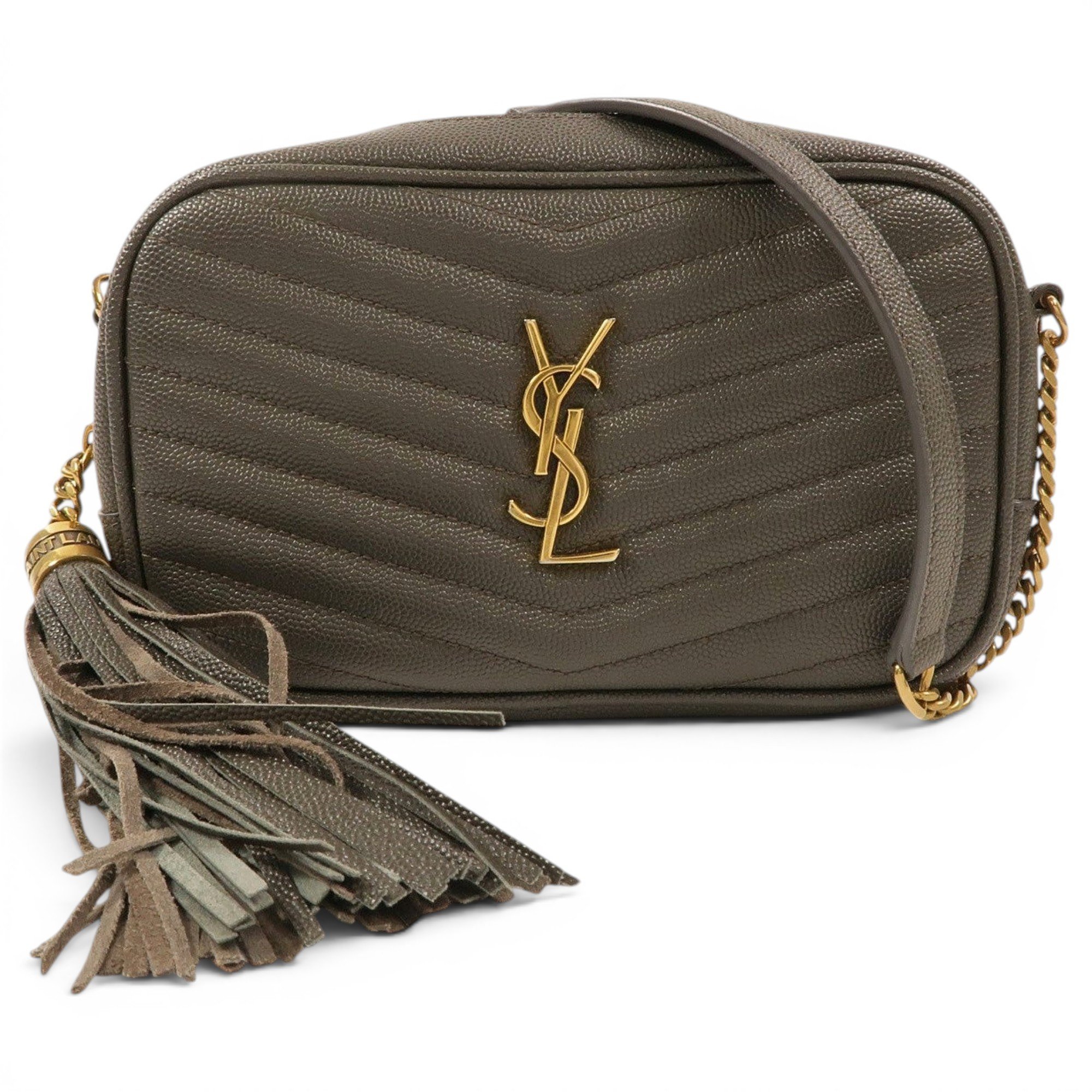 Lou leather crossbody bag