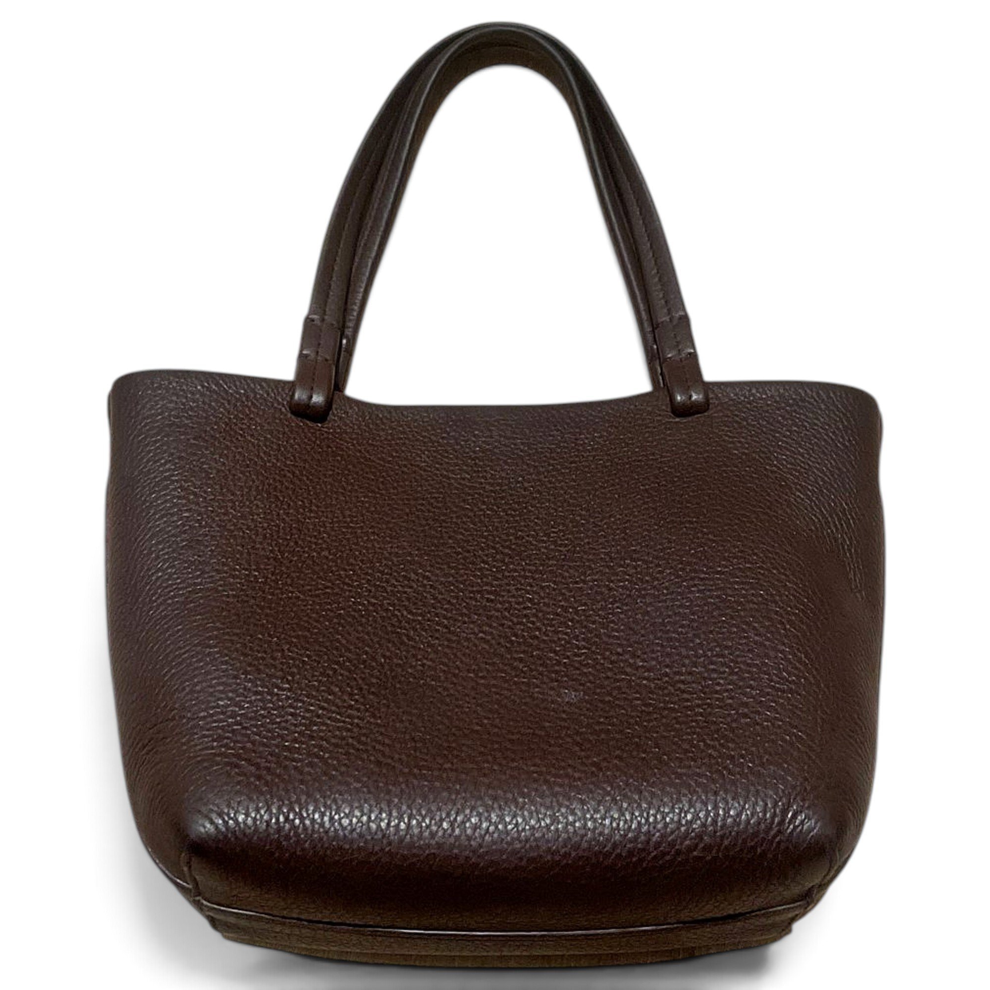 The Row Park leather tote