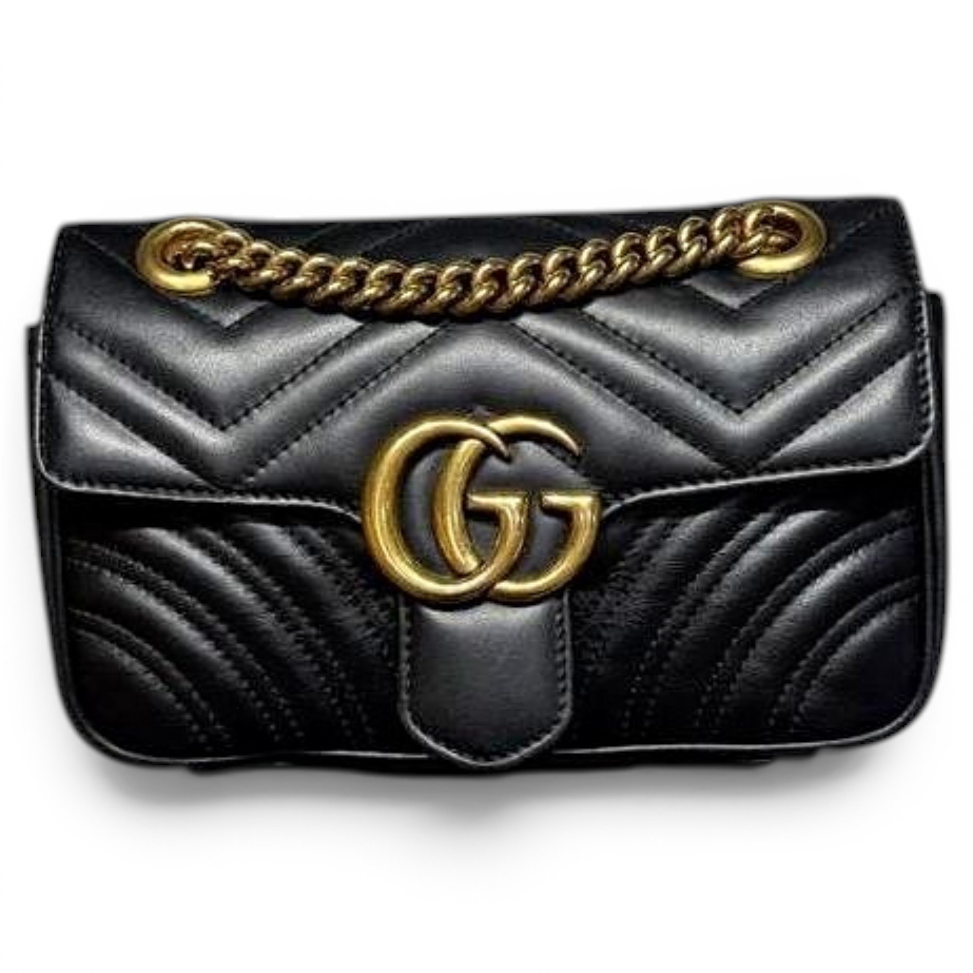GG Marmont Flap leather handbag