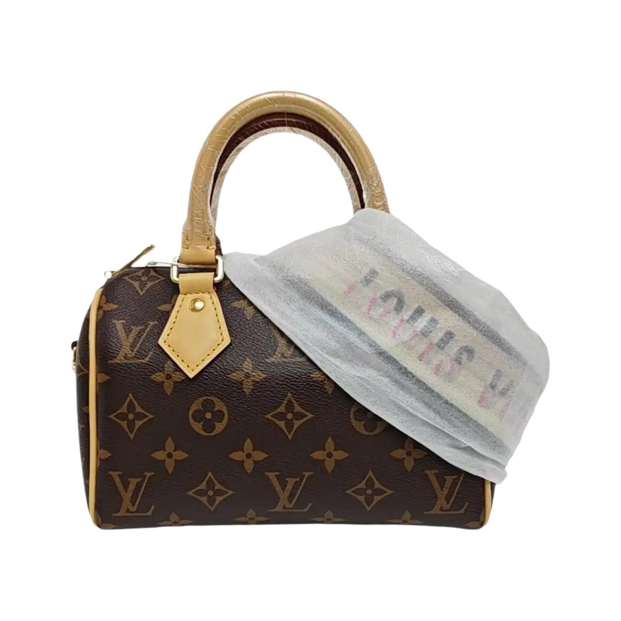 Nano Speedy / Mini HL leather handbag