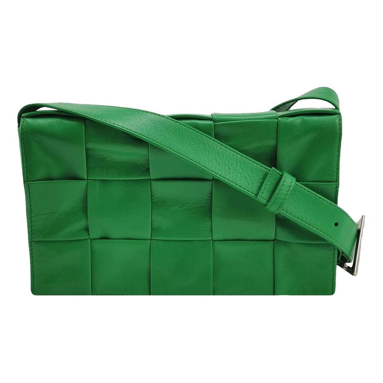 Cassette leather crossbody bag