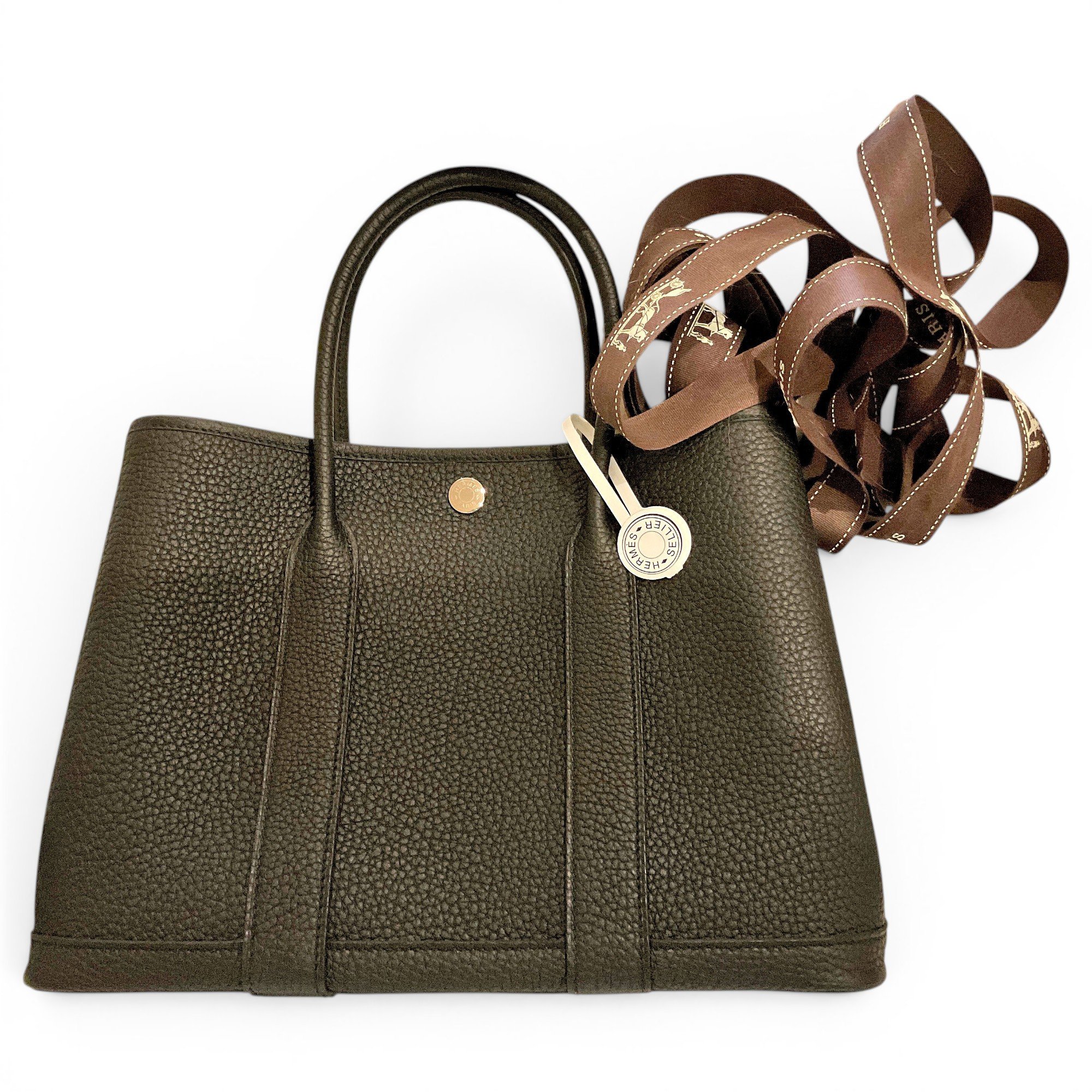 Garden Party leather tote