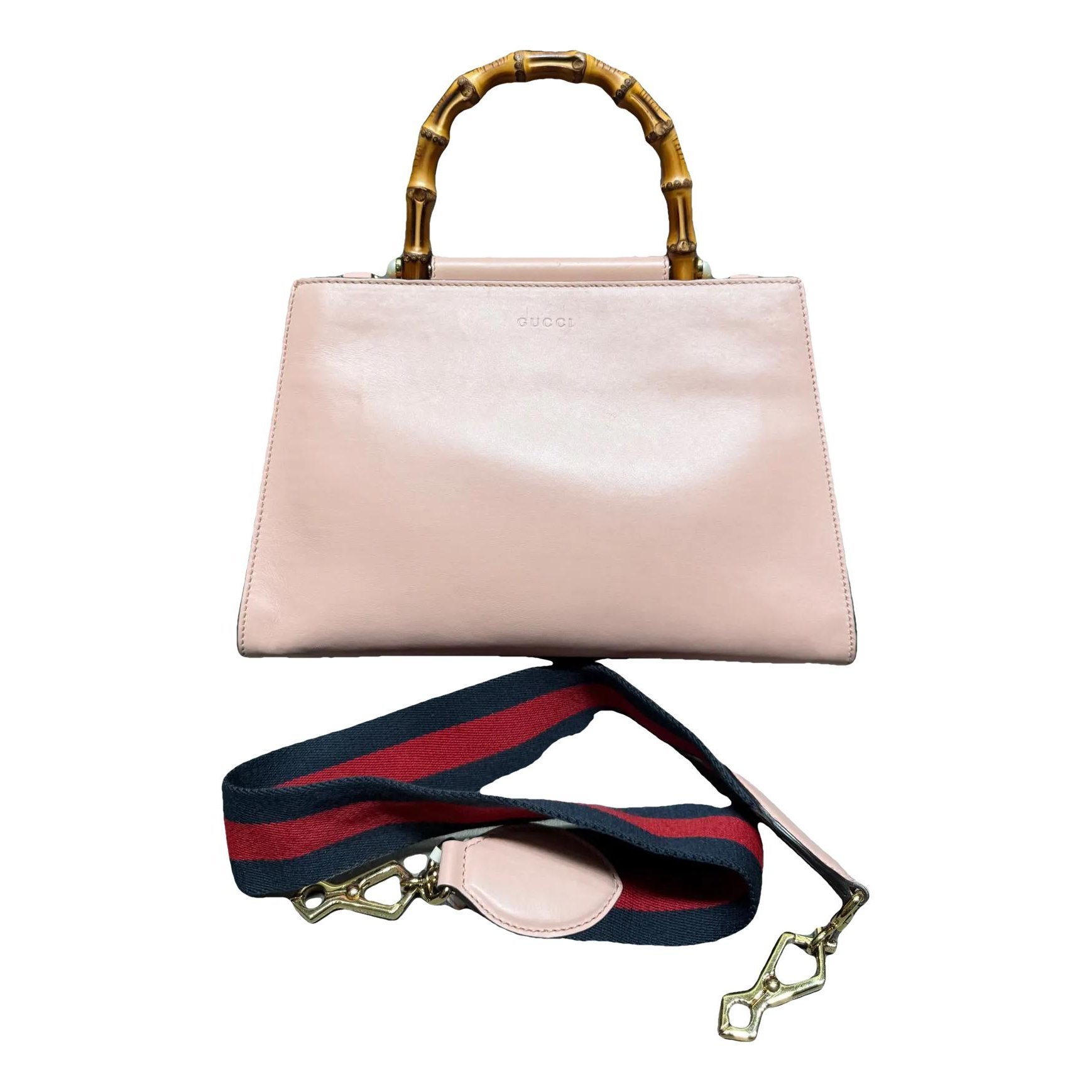 Nymphaea leather handbag