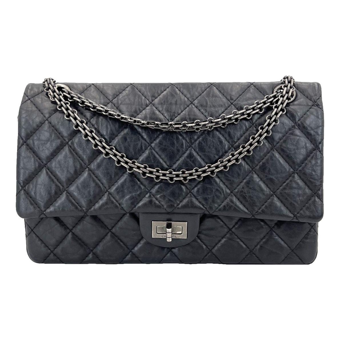 2.55 leather handbag