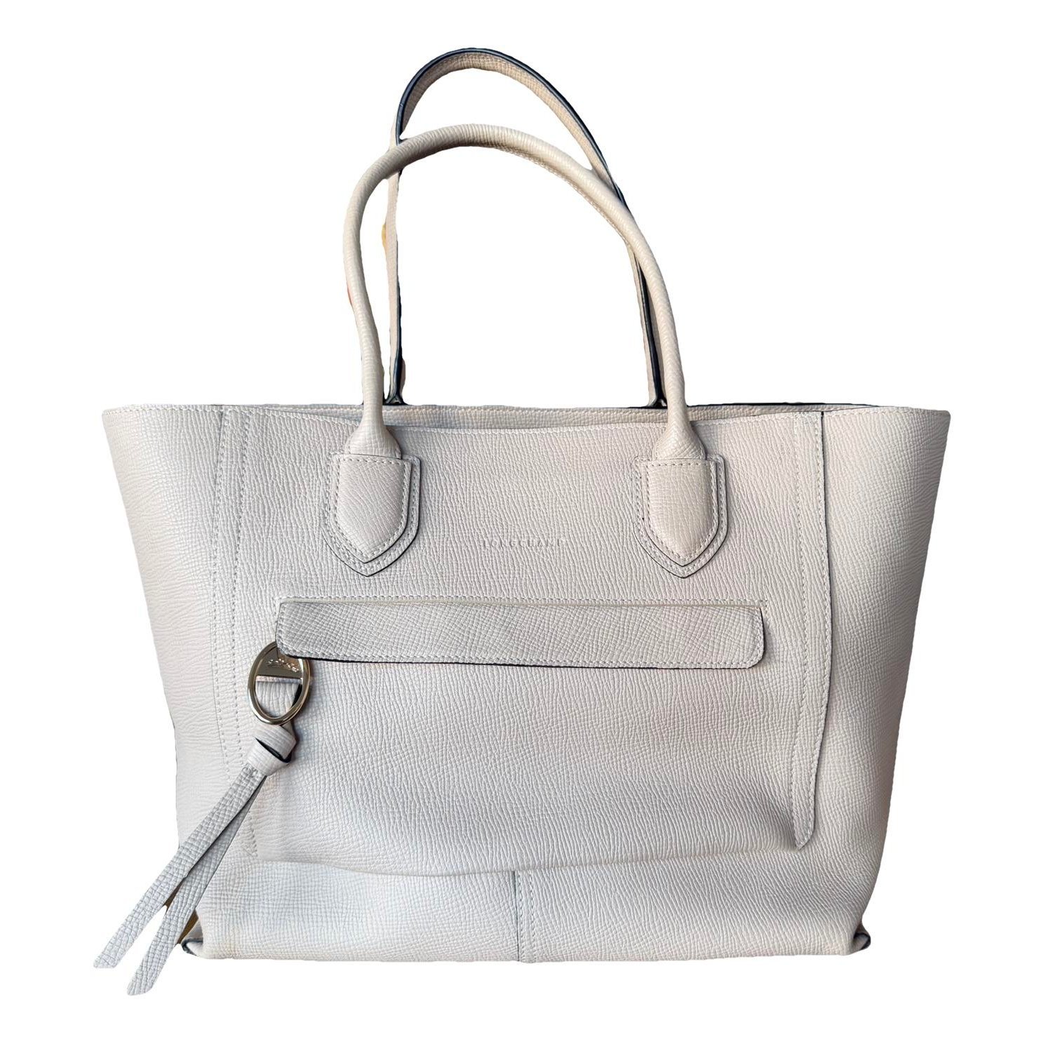 Leather tote
