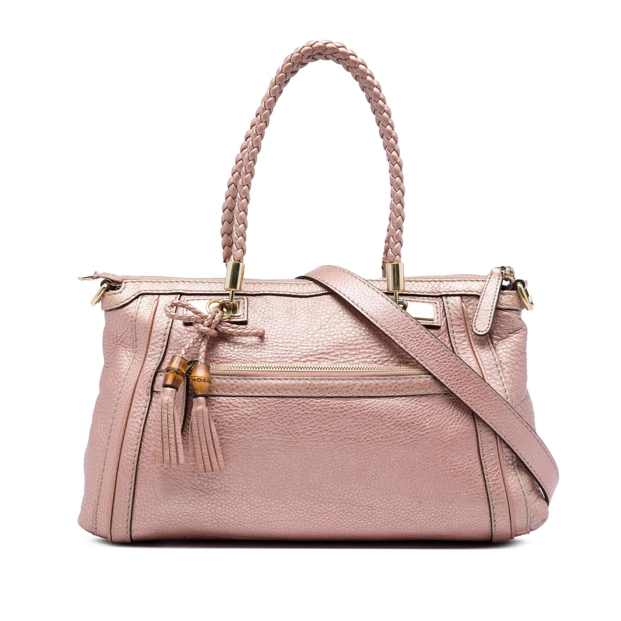 Bella pony-style calfskin handbag