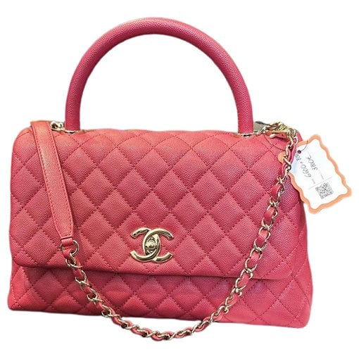 Coco Handle leather handbag