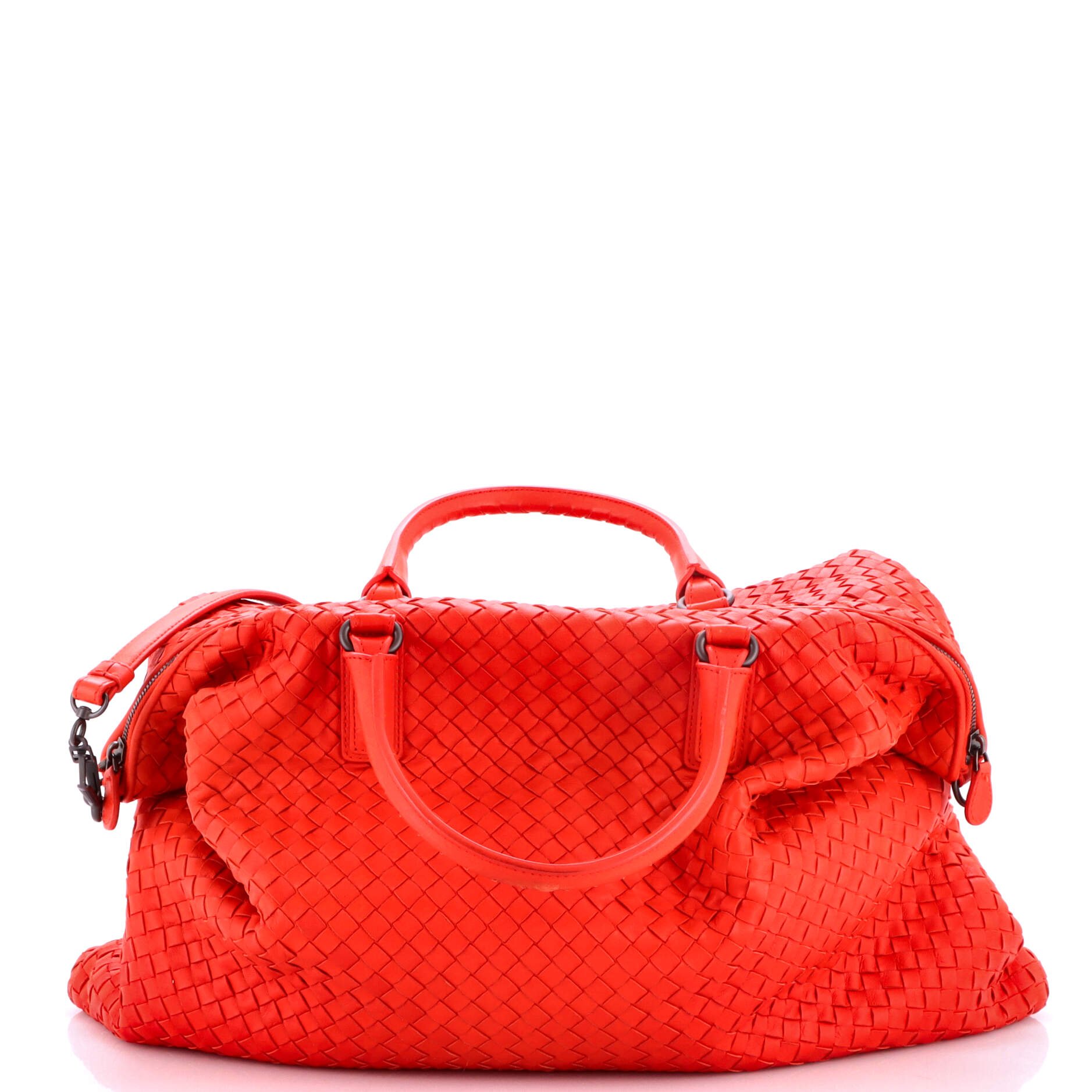 Convertible Satchel Intrecciato Nappa Maxi