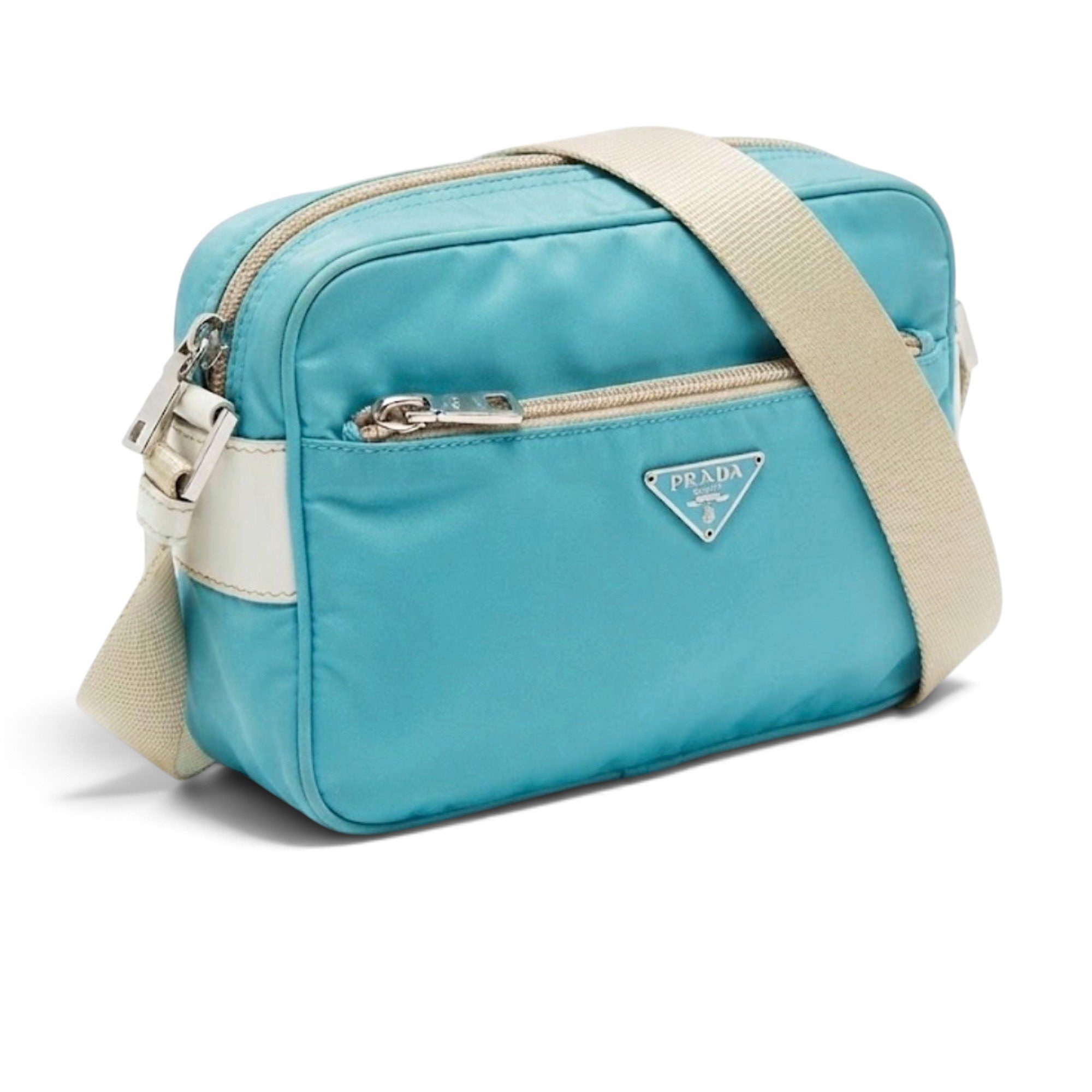 Re-edition cloth crossbody bag