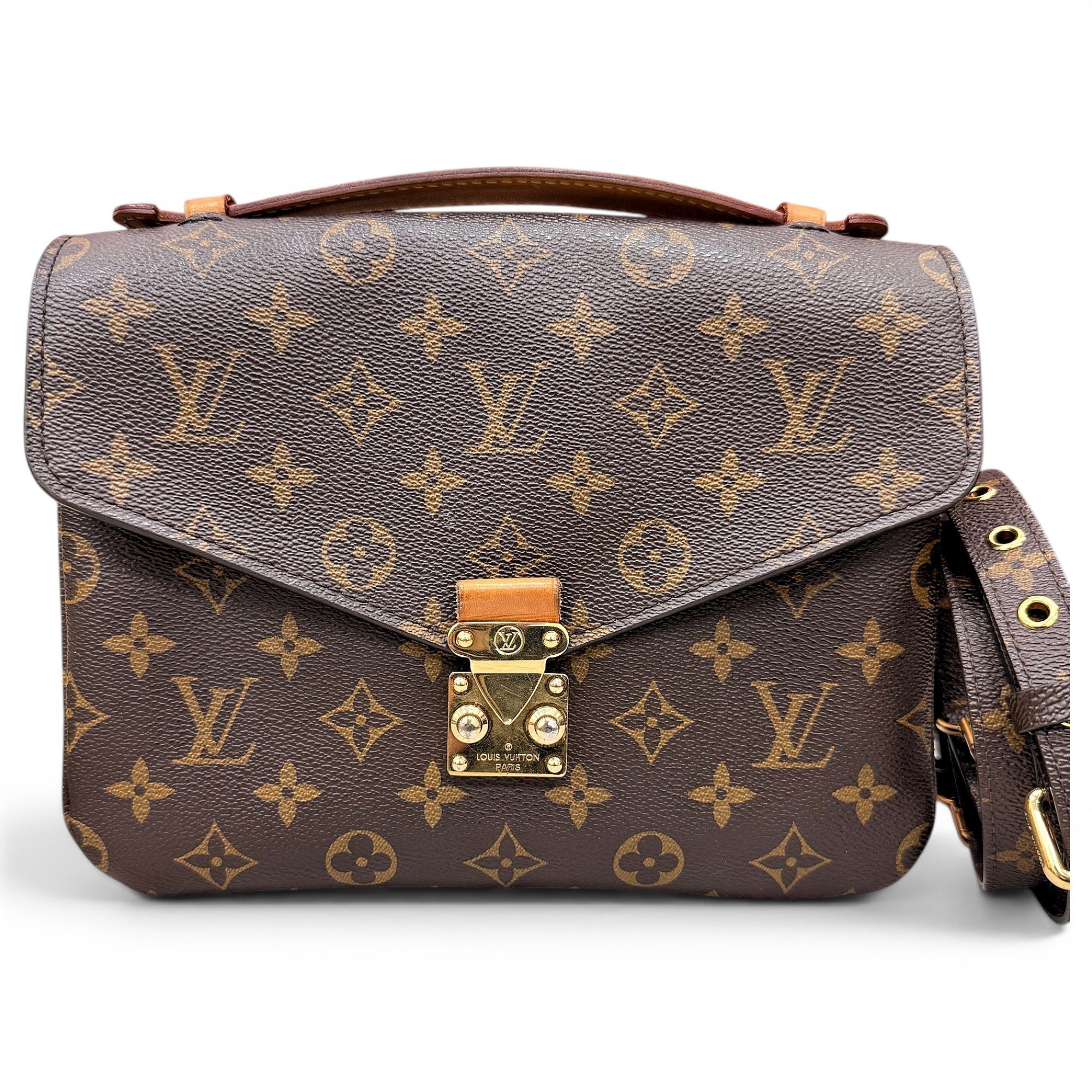 Metis leather handbag