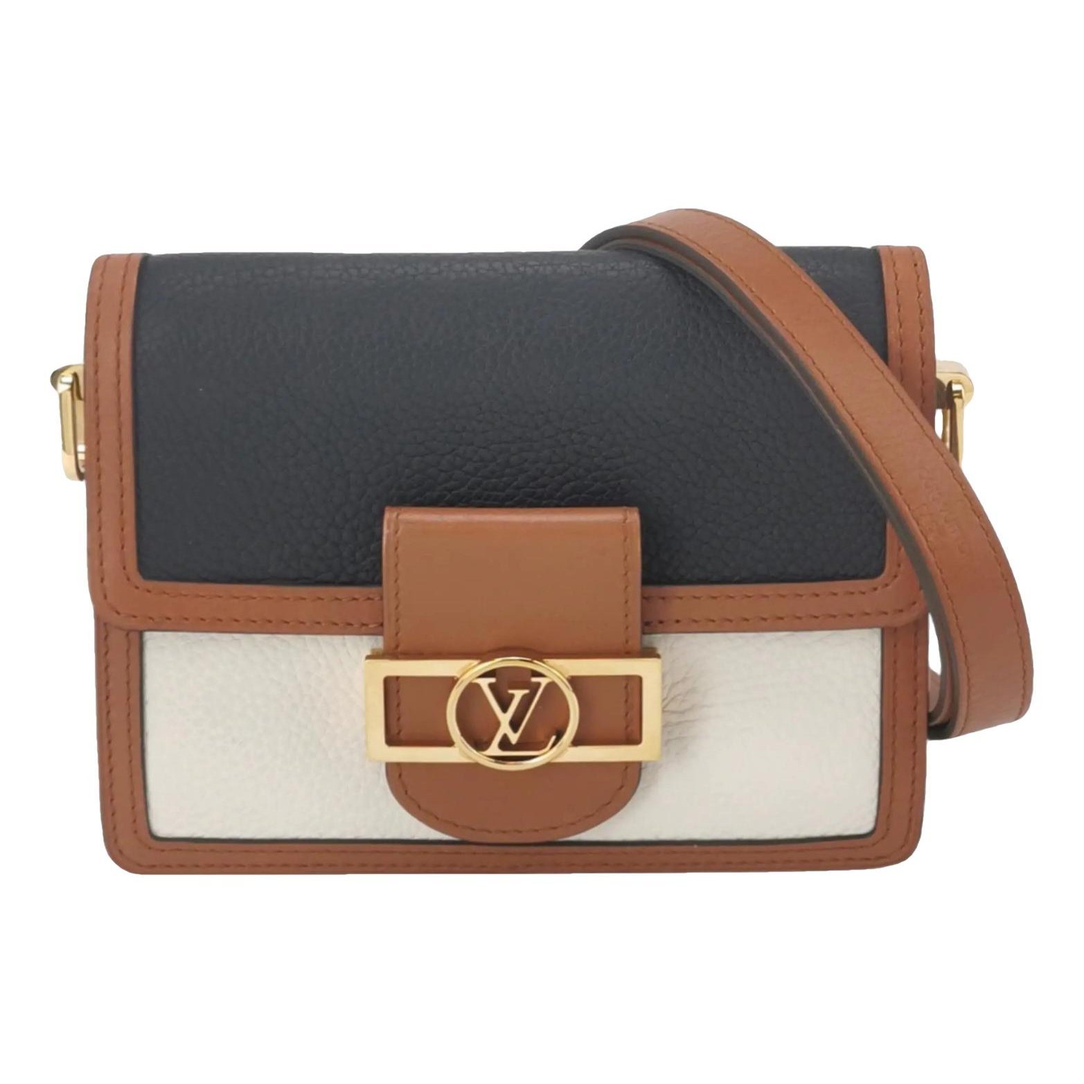 Dauphine Vintage leather handbag