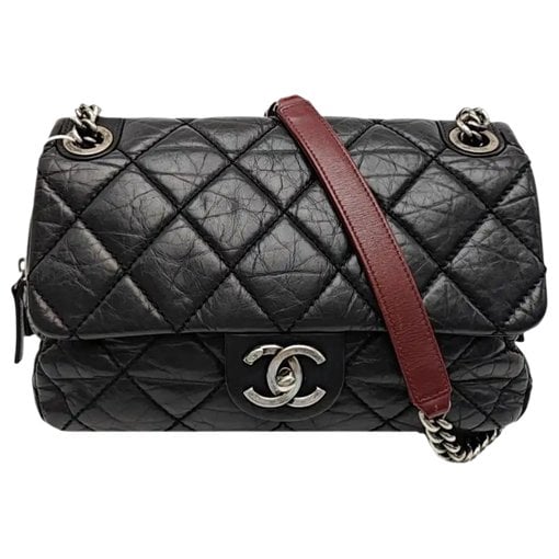 Leather crossbody bag