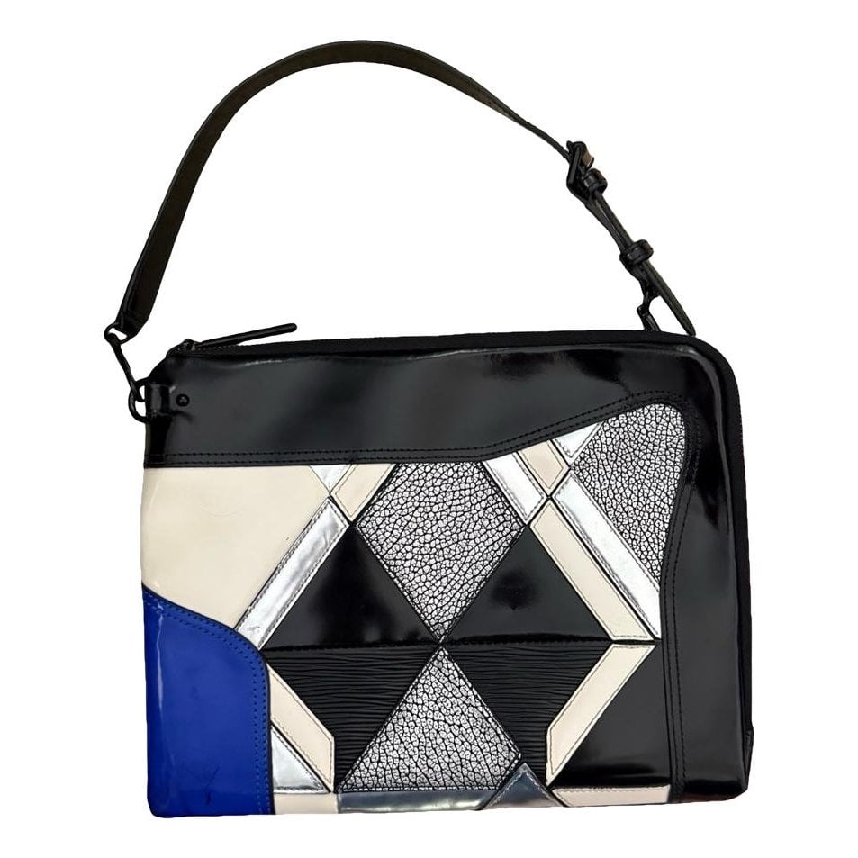 Patent leather handbag