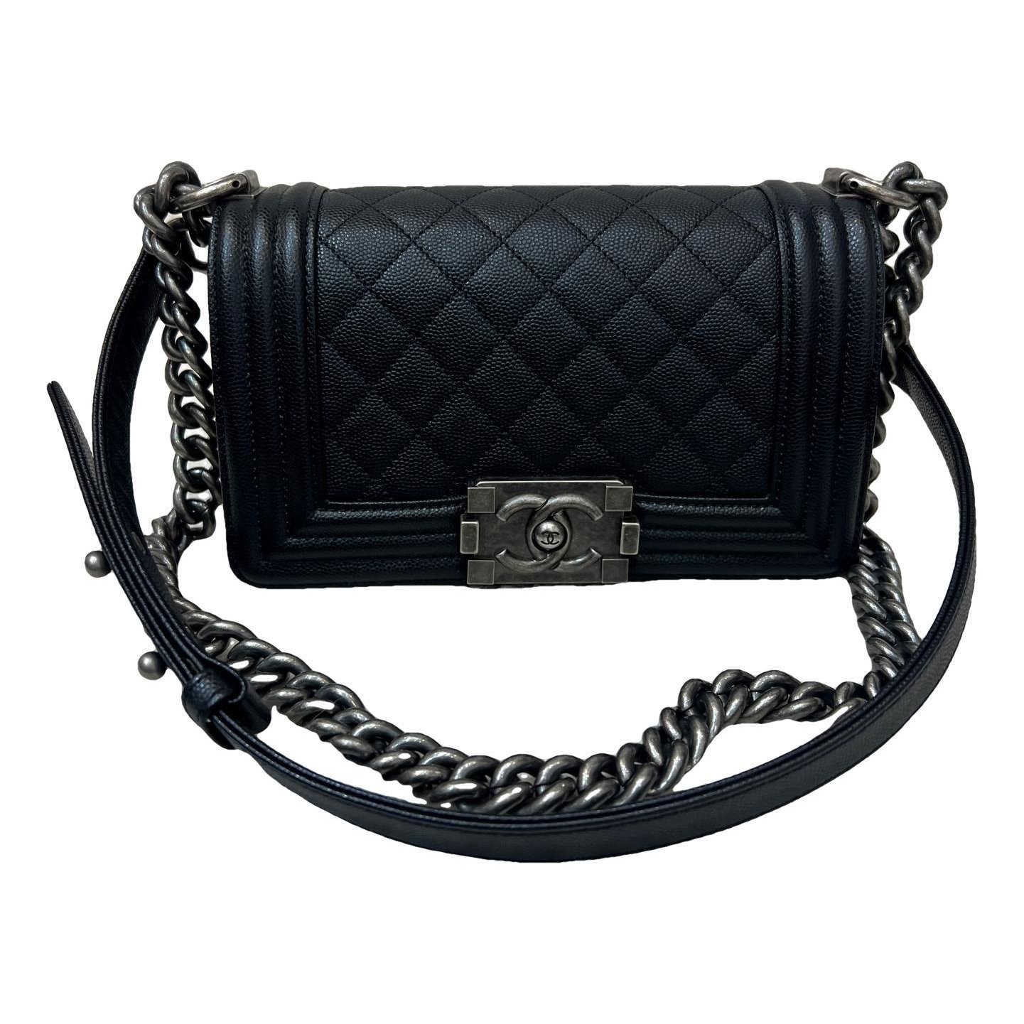 Boy leather crossbody bag