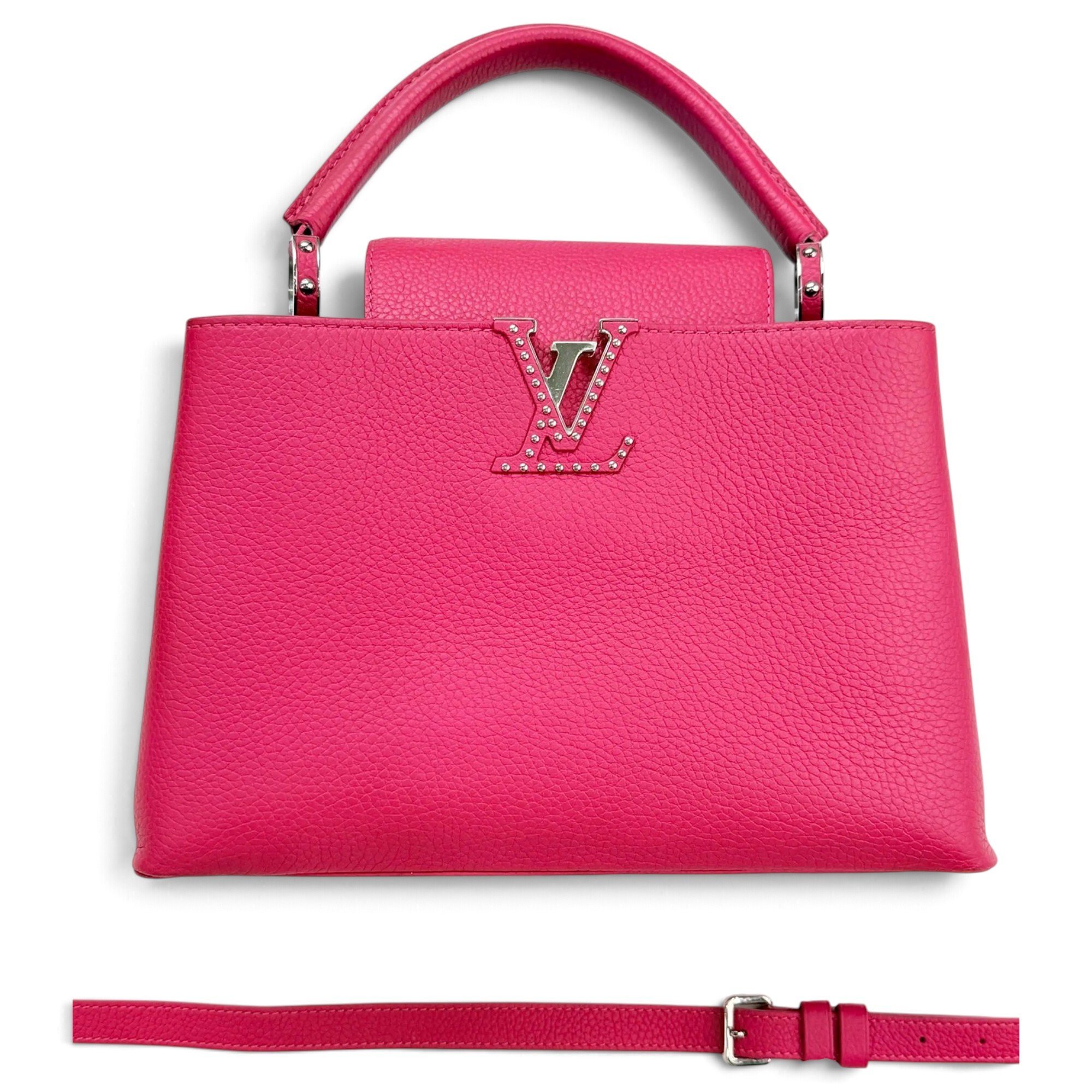 Capucines leather crossbody bag