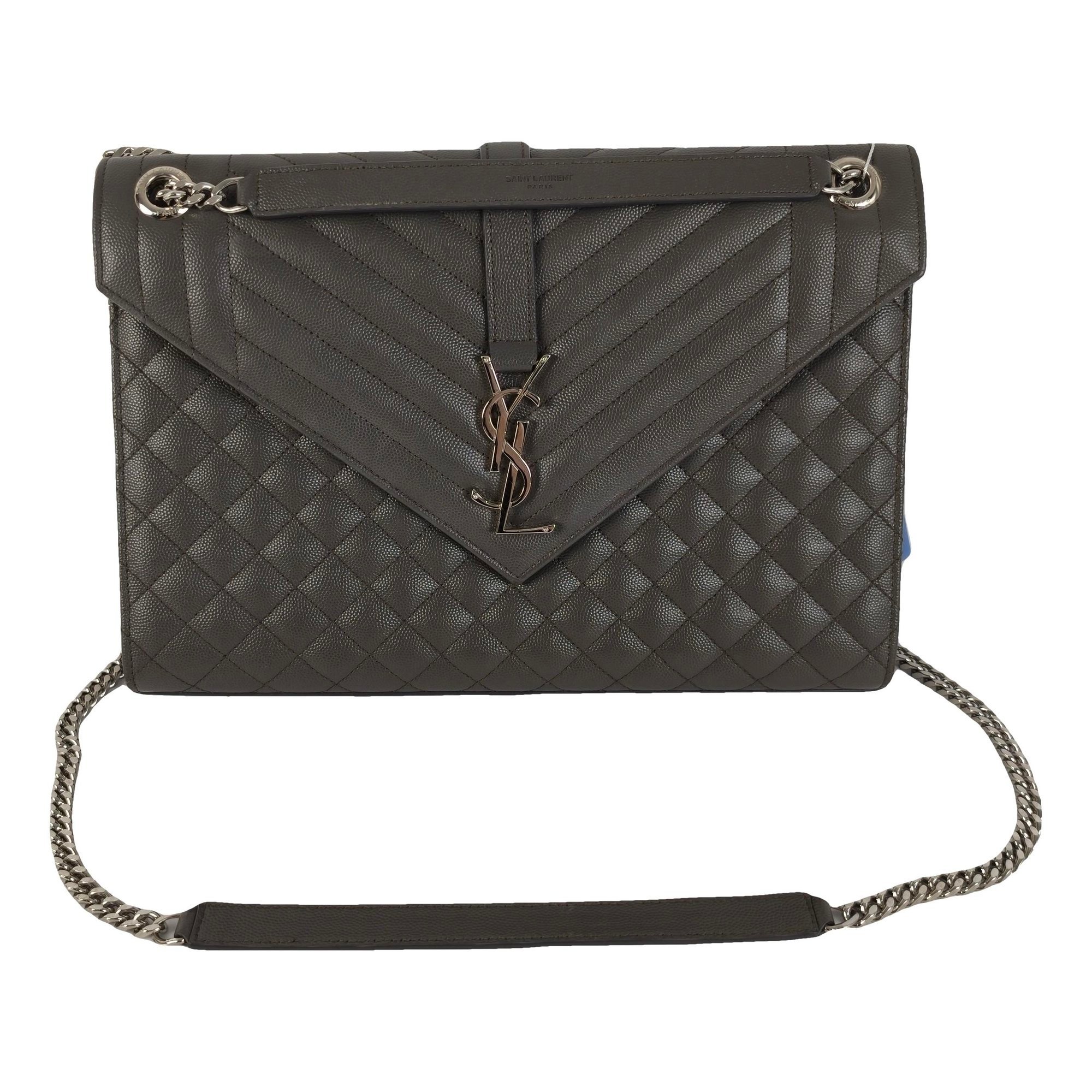 Portefeuille enveloppe leather handbag
