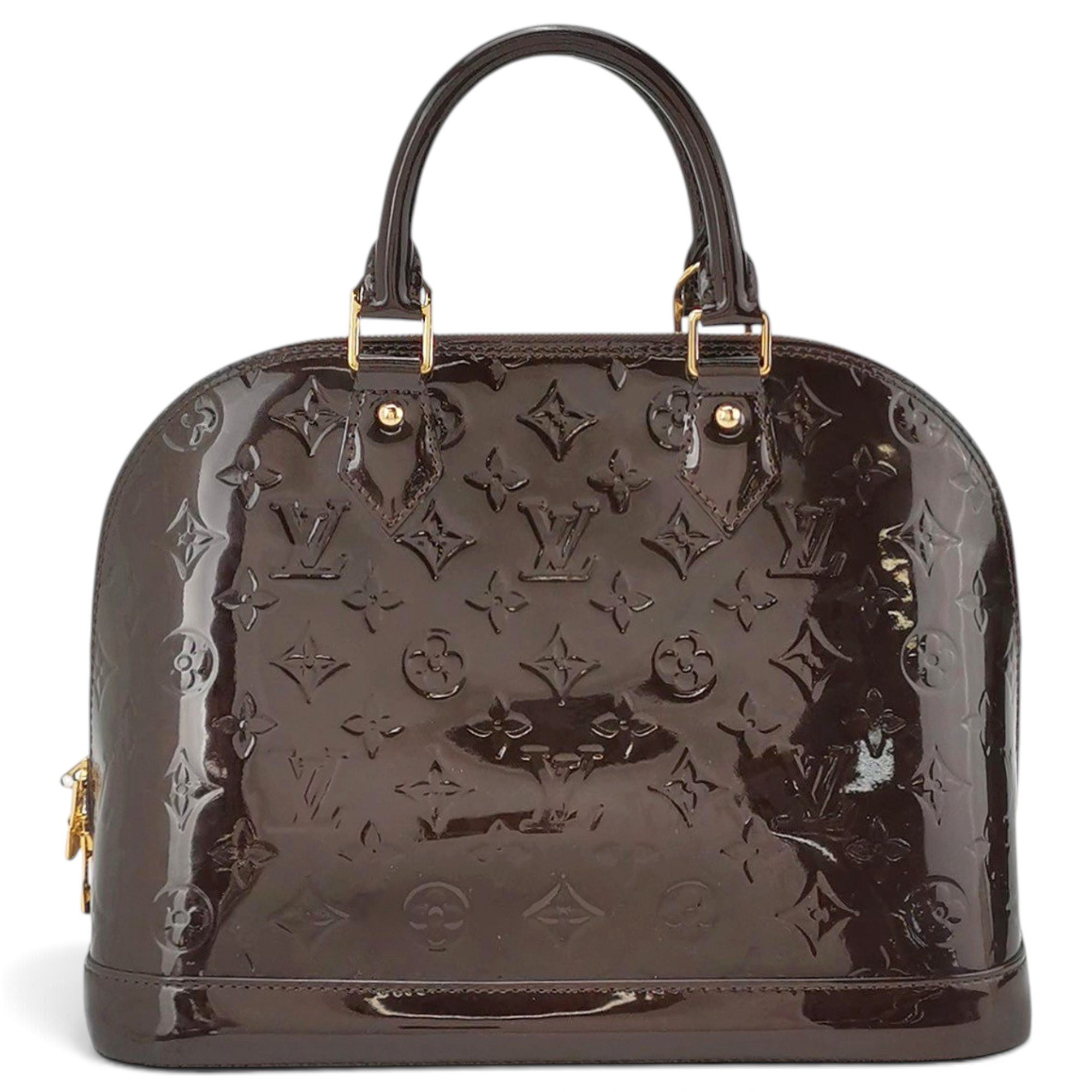Louis Vuitton Alma leather handbag