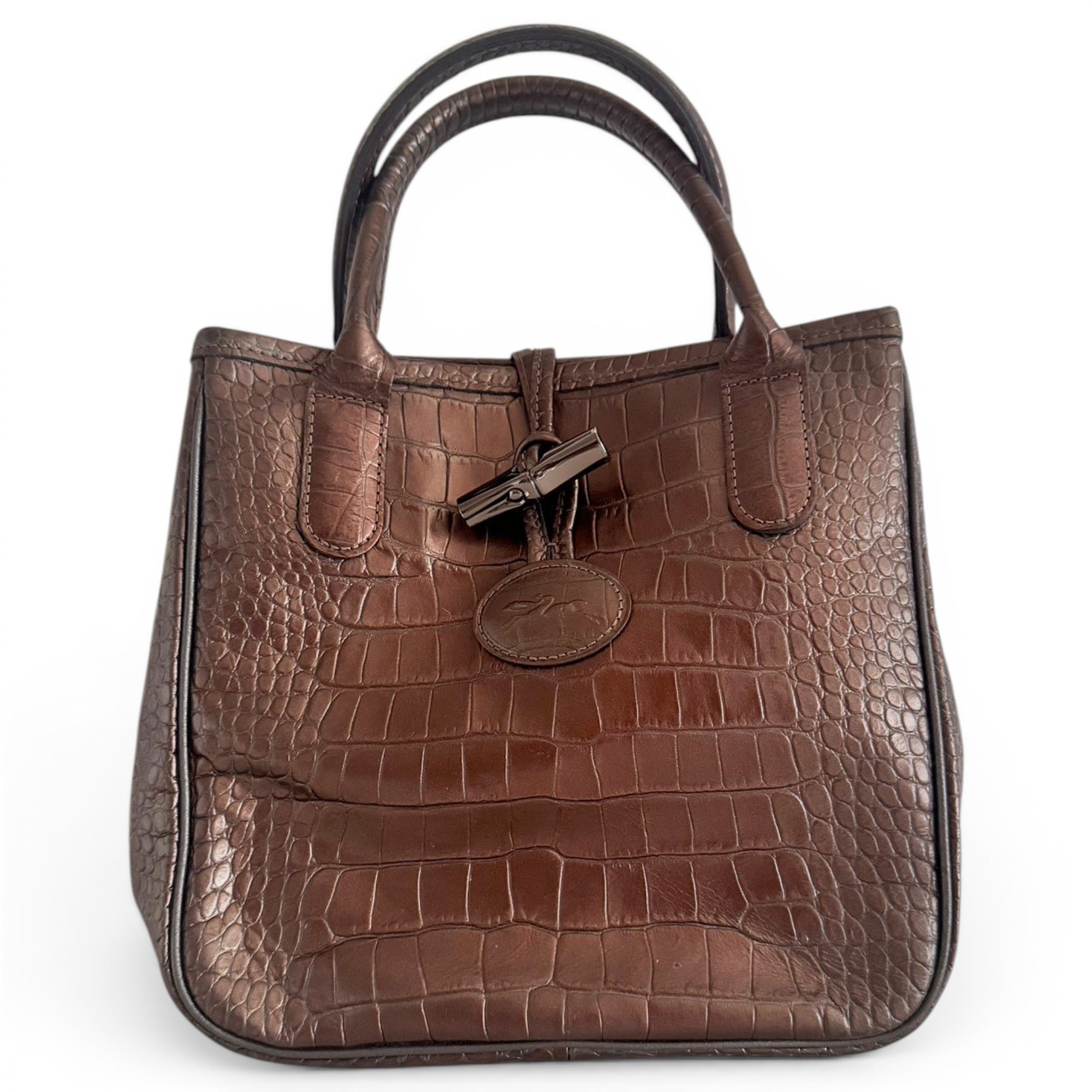 Roseau leather handbag