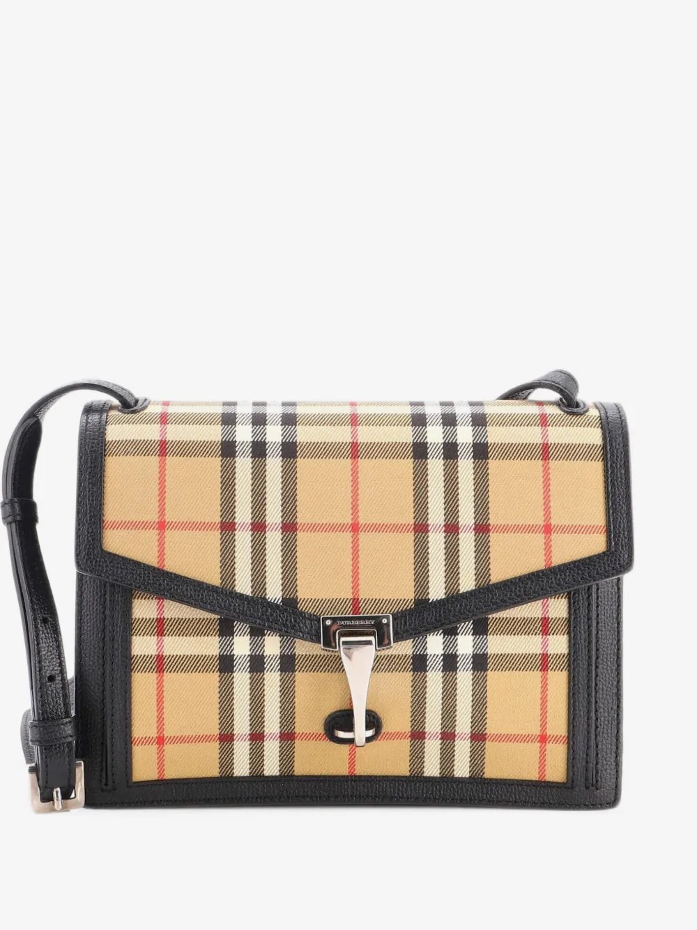 Macken Vintage Check Canvas Small crossbody bag
