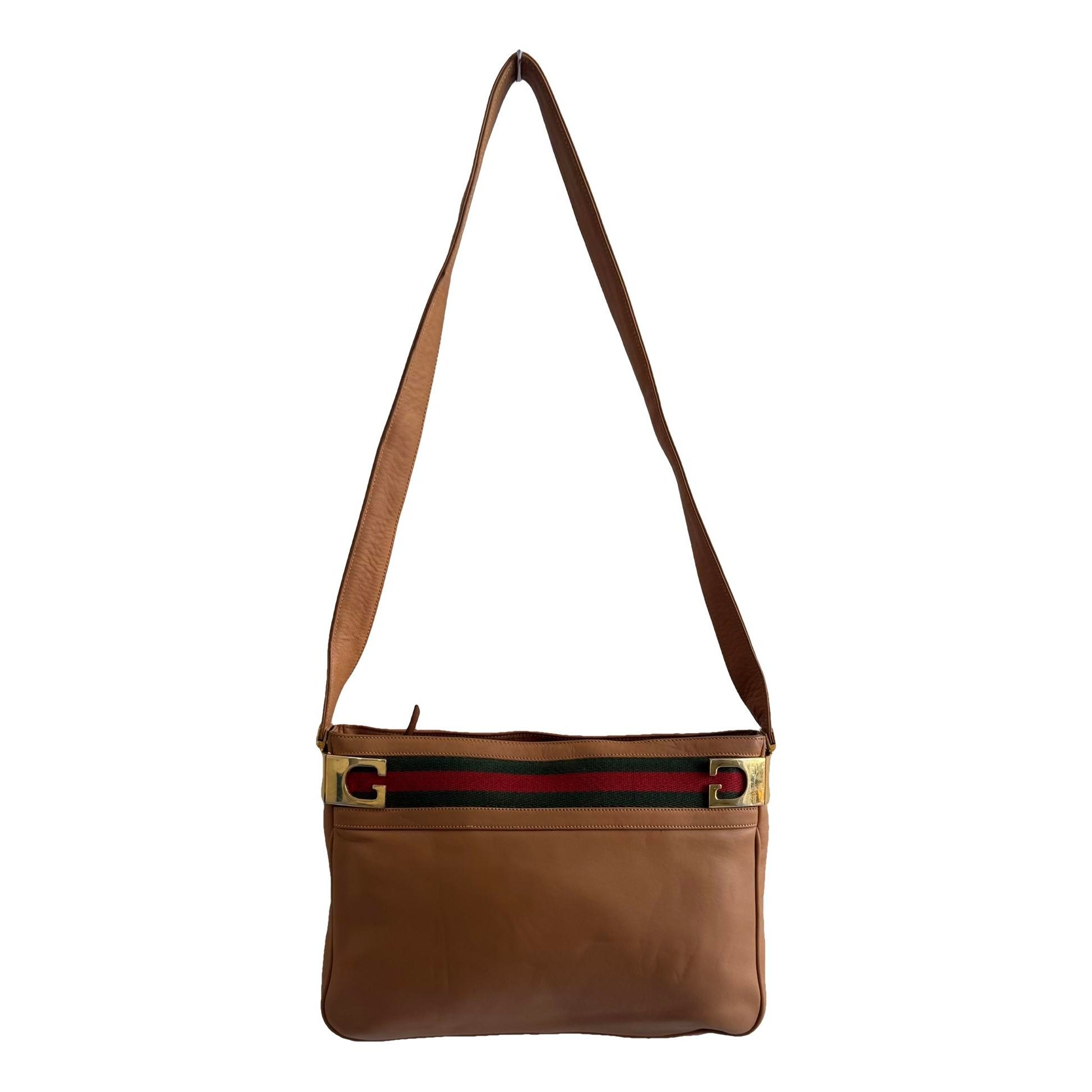 Leather crossbody bag