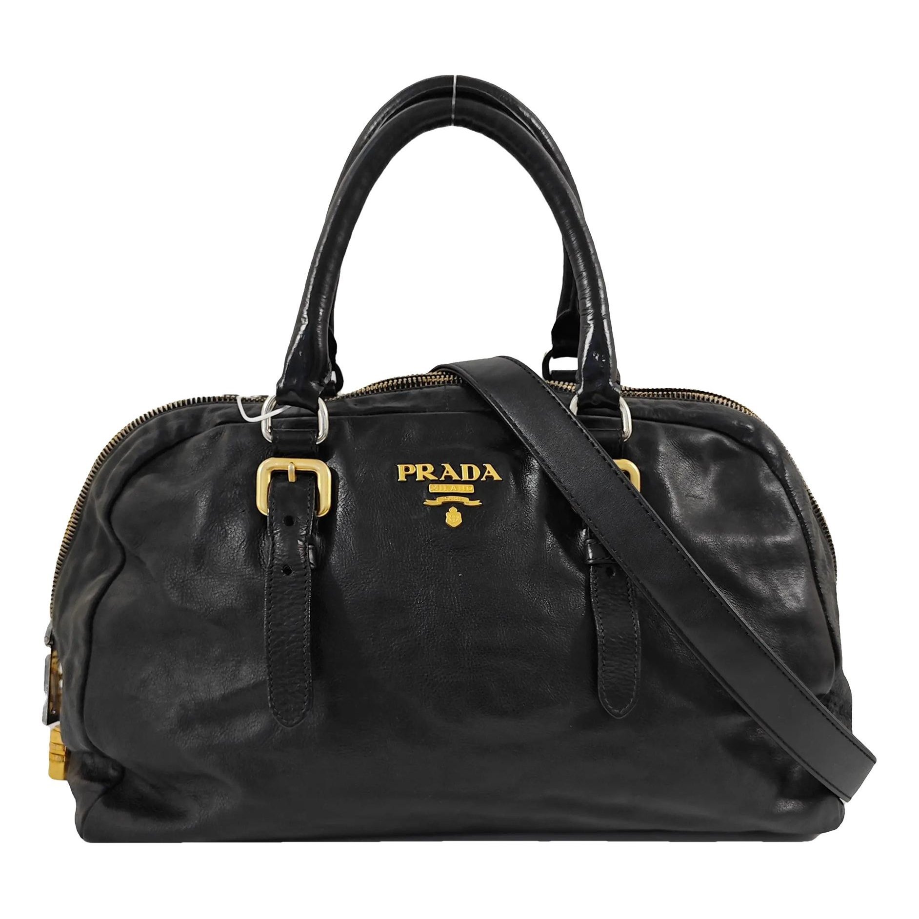 Leather tote