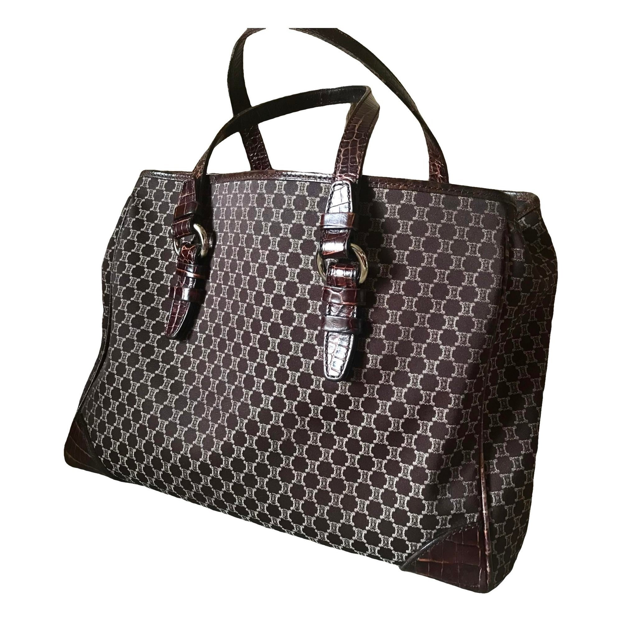 Cabas Horizotal leather handbag